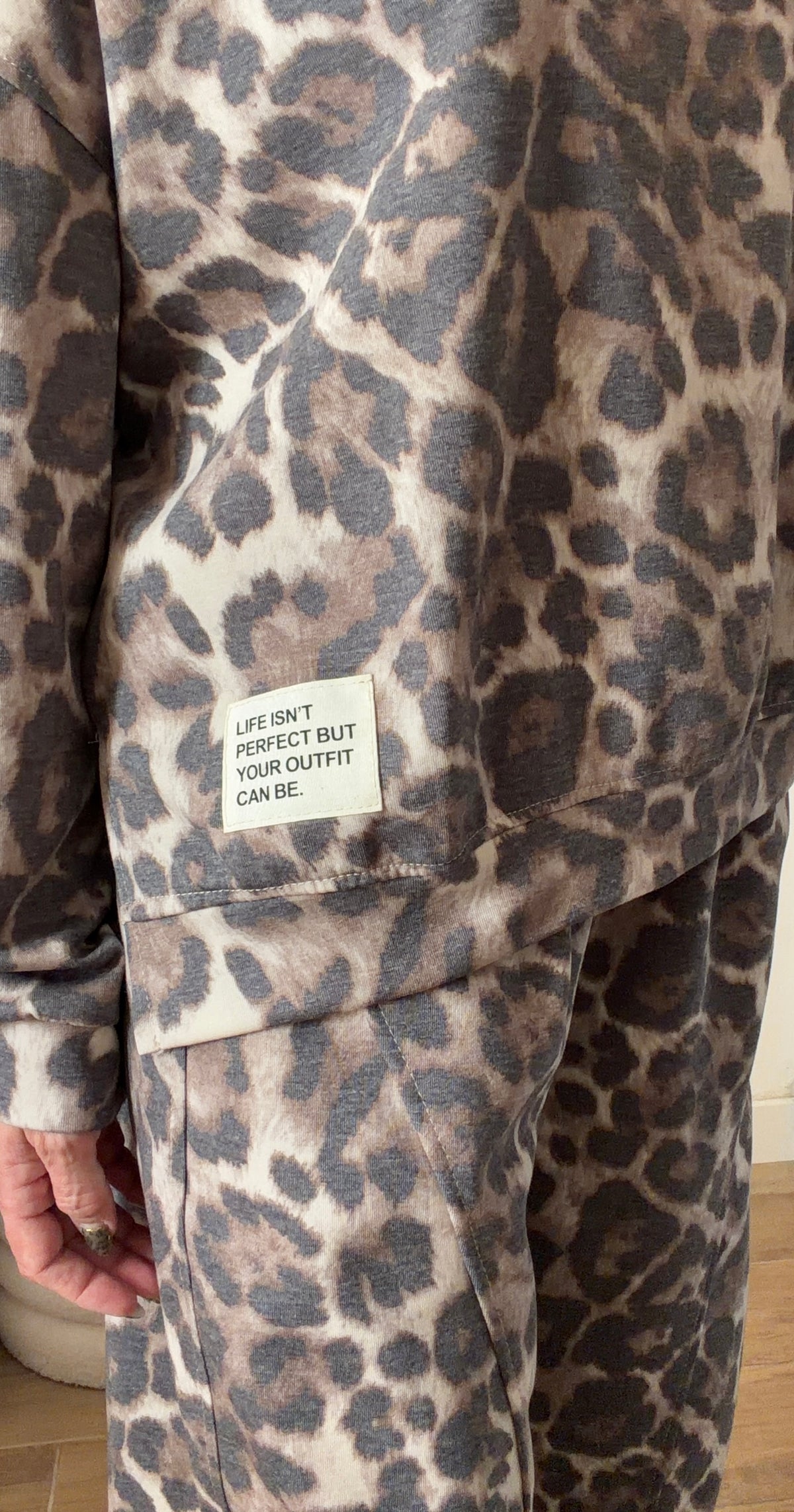 SWEAT LÉOPARD
