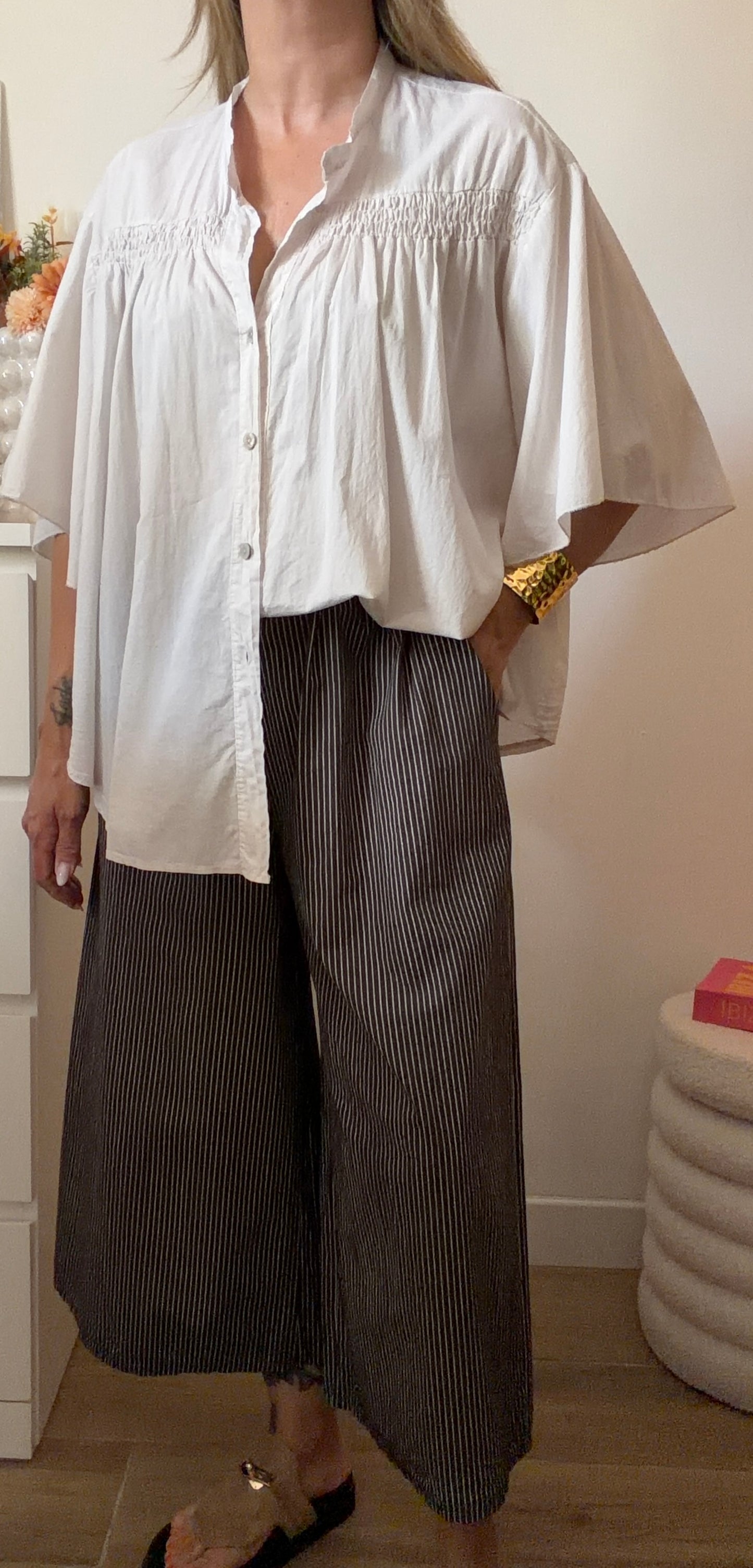 CHEMISE GARANCE BEIGE