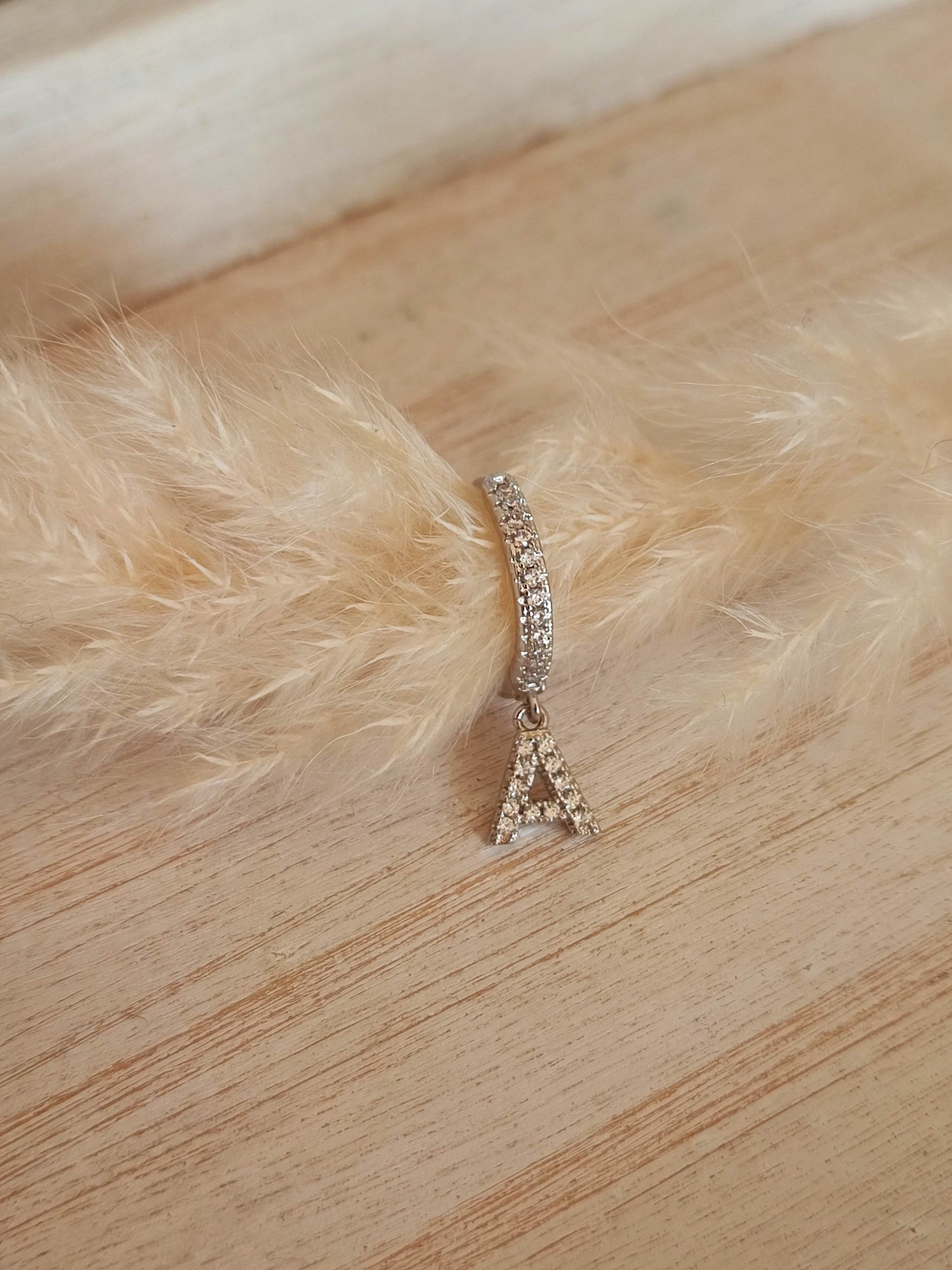 Boucle d'oreille Dubaï Argent