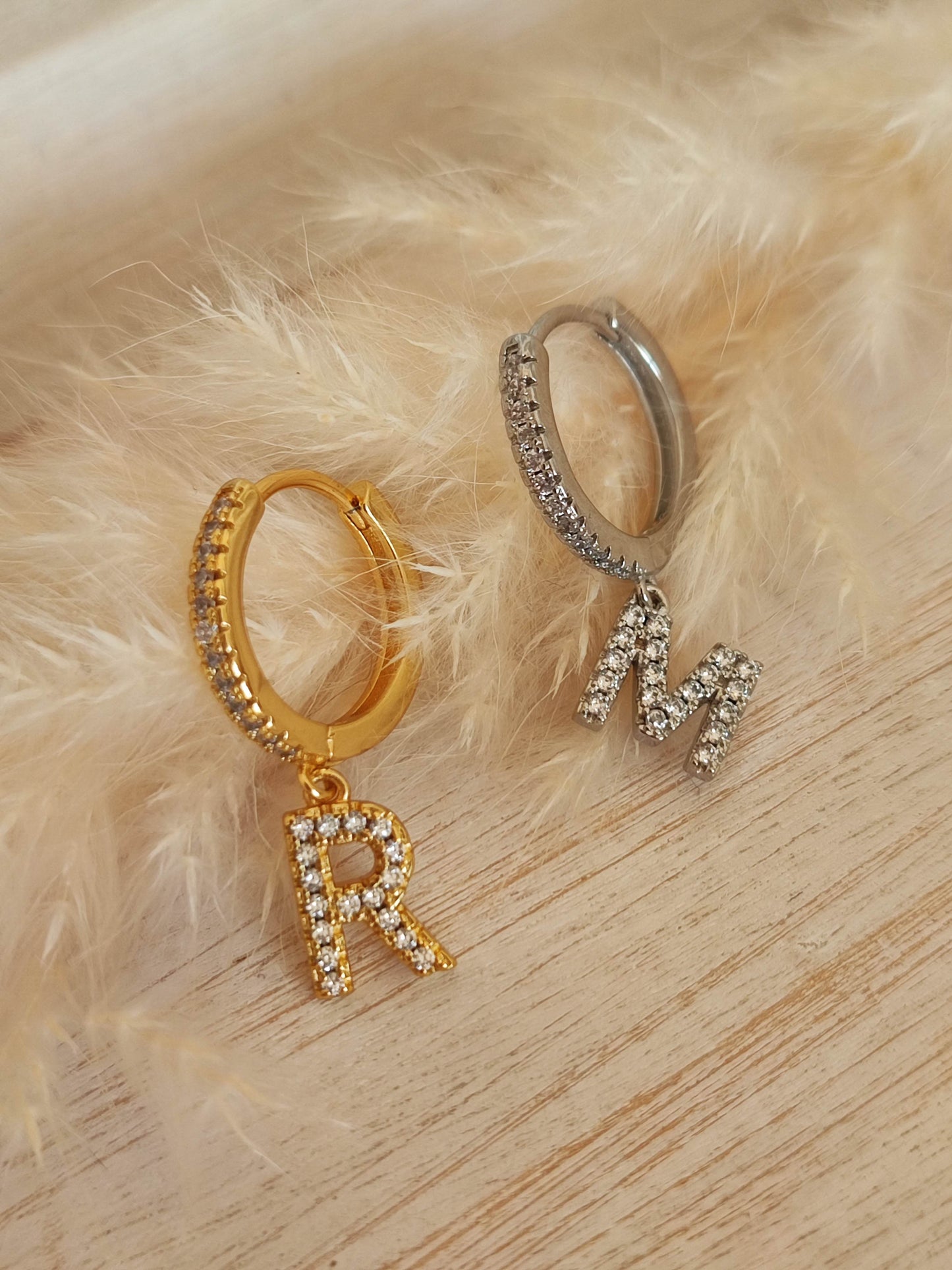 Boucle d'oreille Dubaï Argent