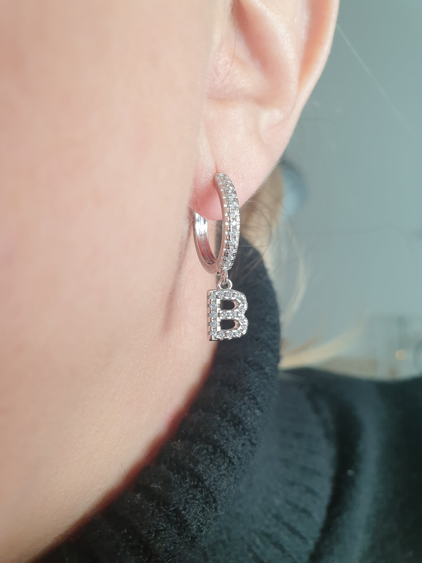 Boucle d'oreille Dubaï Argent
