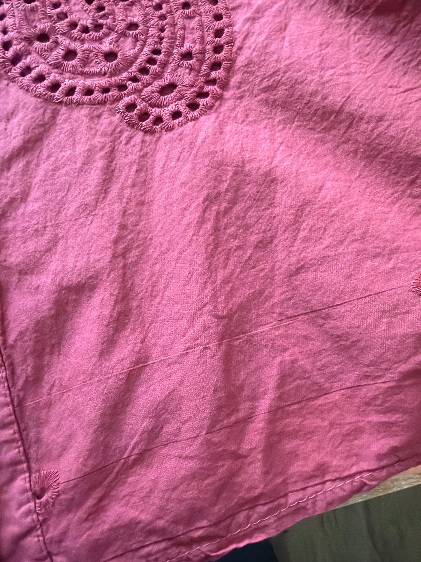 BLOUSE FIDJI FRAMBOISE DÉFECTUEUSE