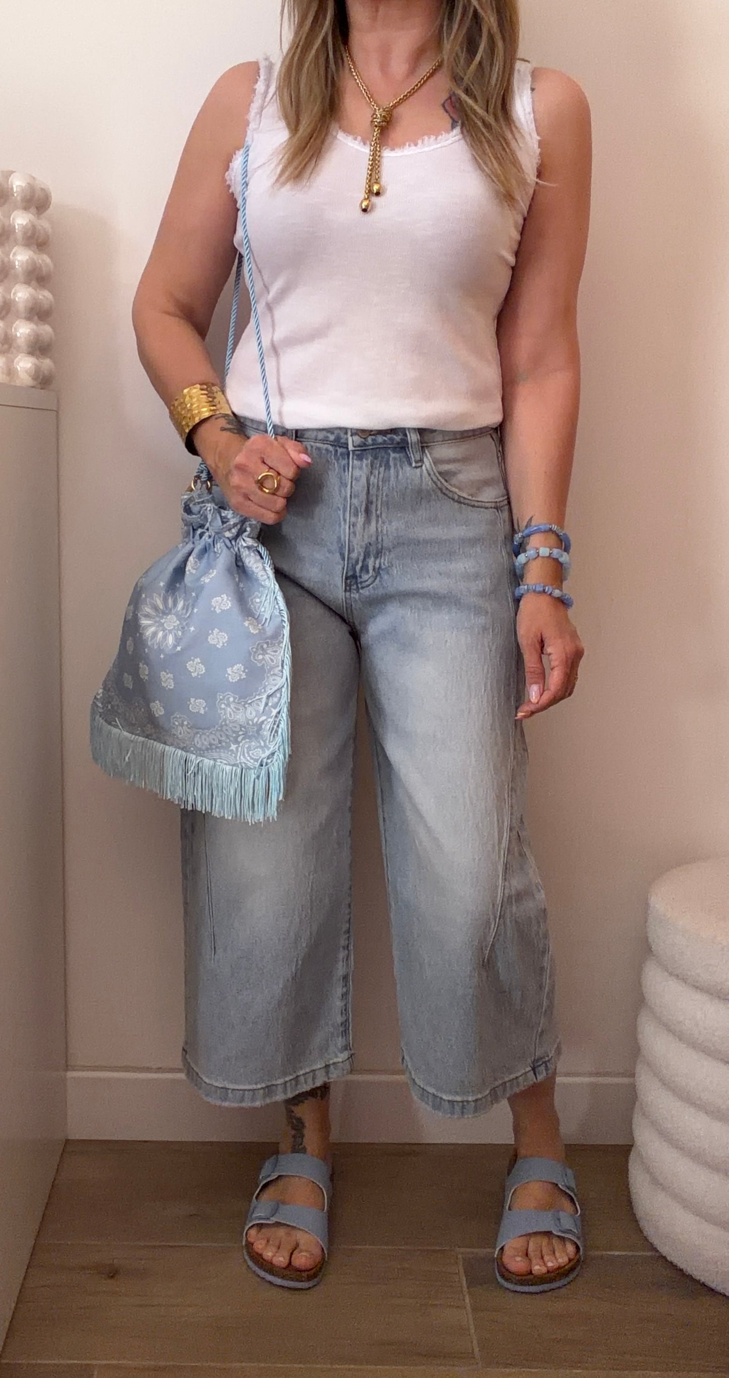 SAC BANDANA BLEU