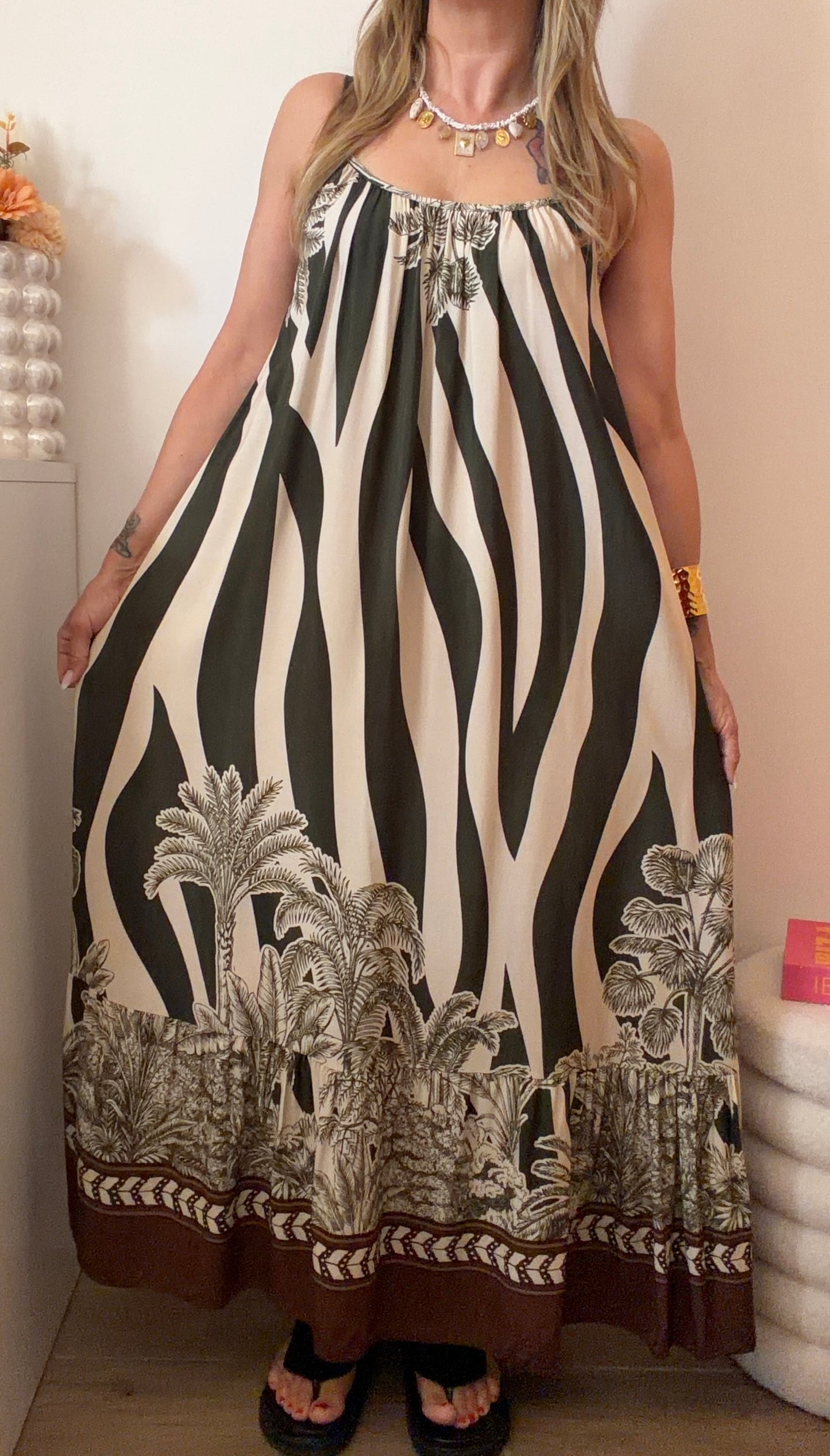 ROBE PALMA KAKI