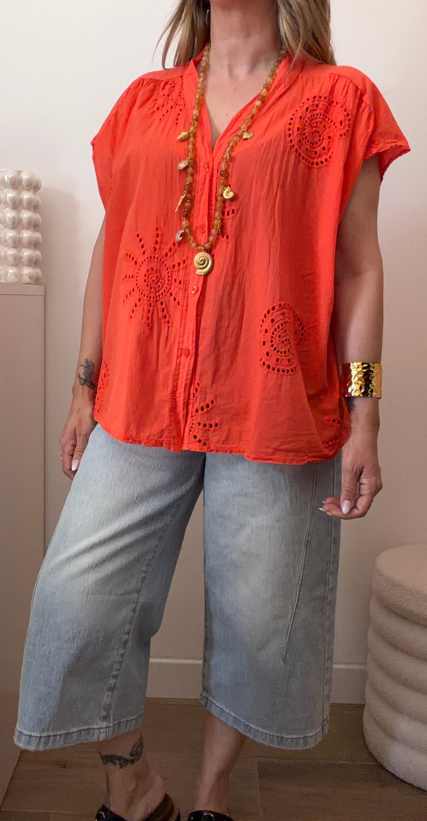 BLOUSE FIDJI CORAIL