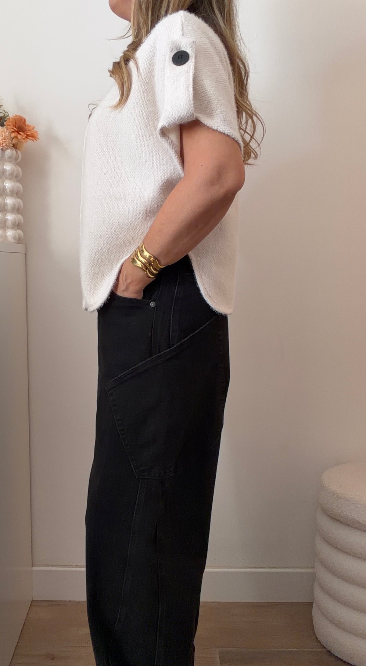 GILET ALEXANE CRÈME