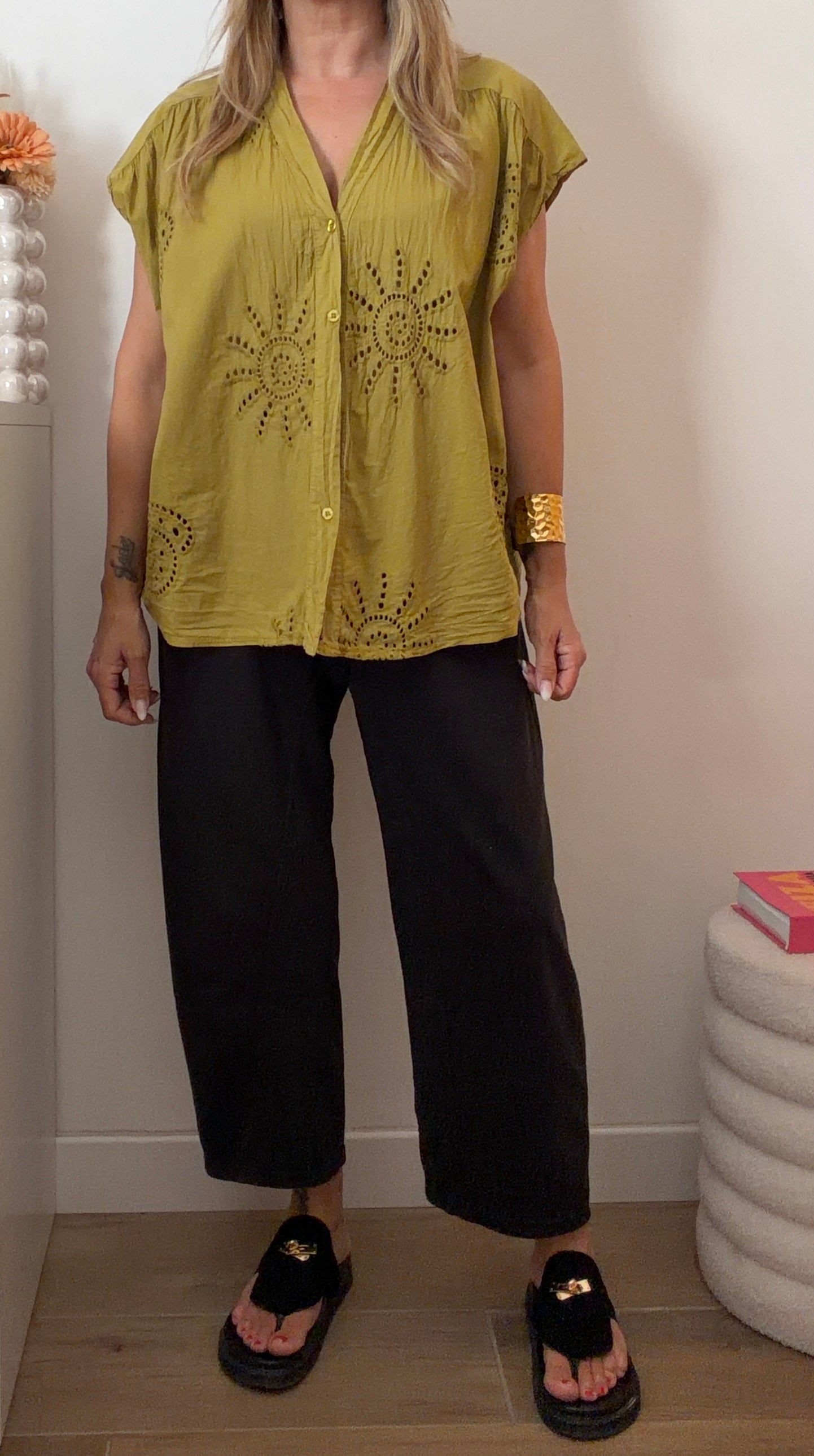 BLOUSE FIDJI OLIVE