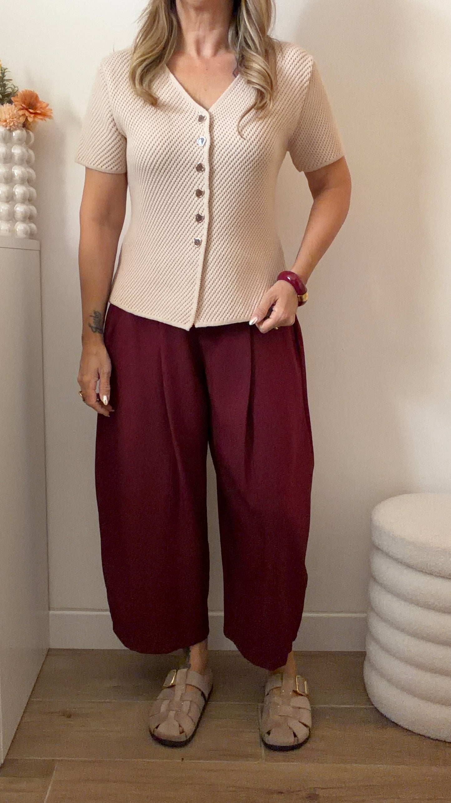 GILET NAOMIE BEIGE
