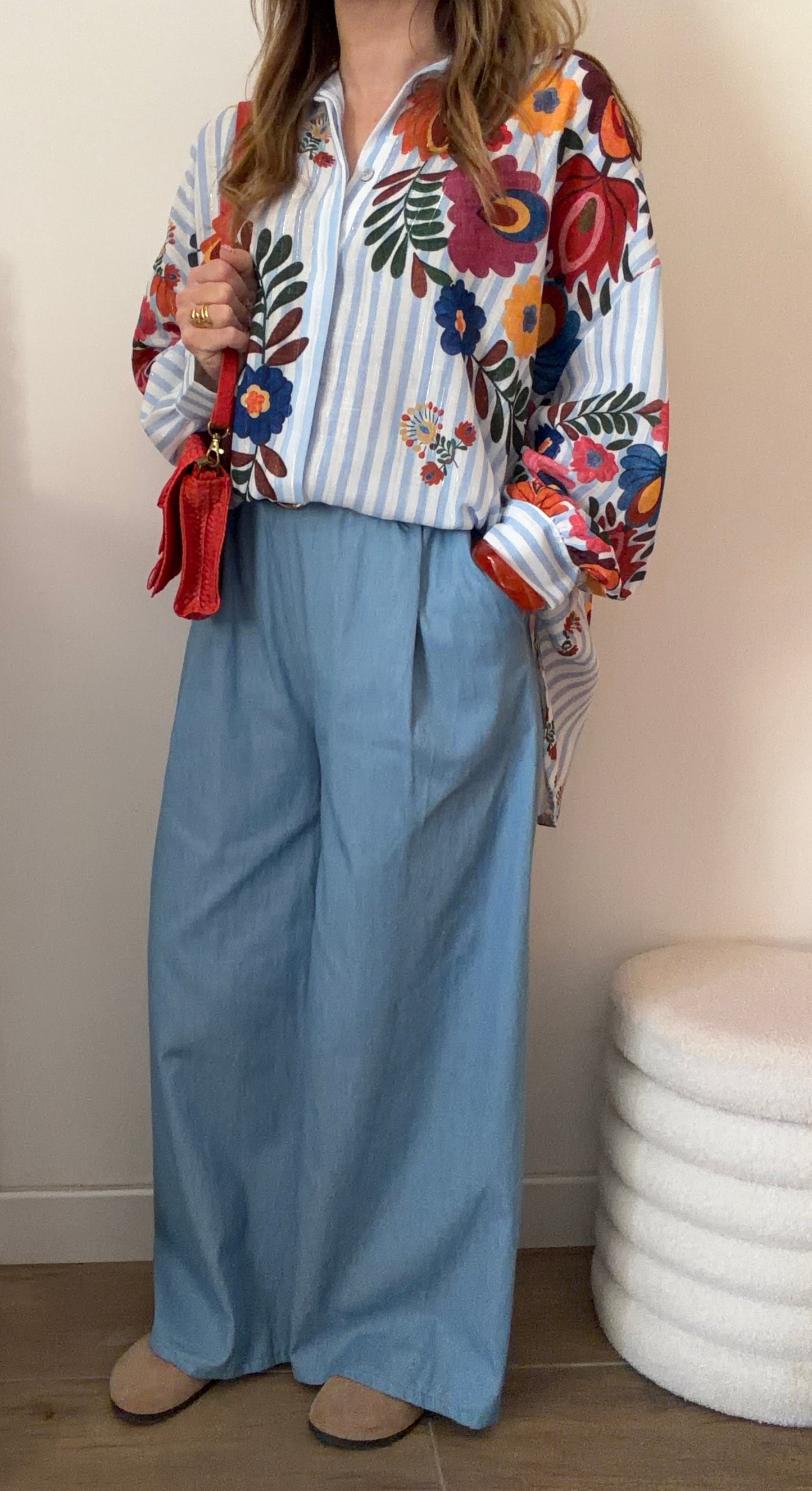 PANTALON MARCEAU+CEINTURE