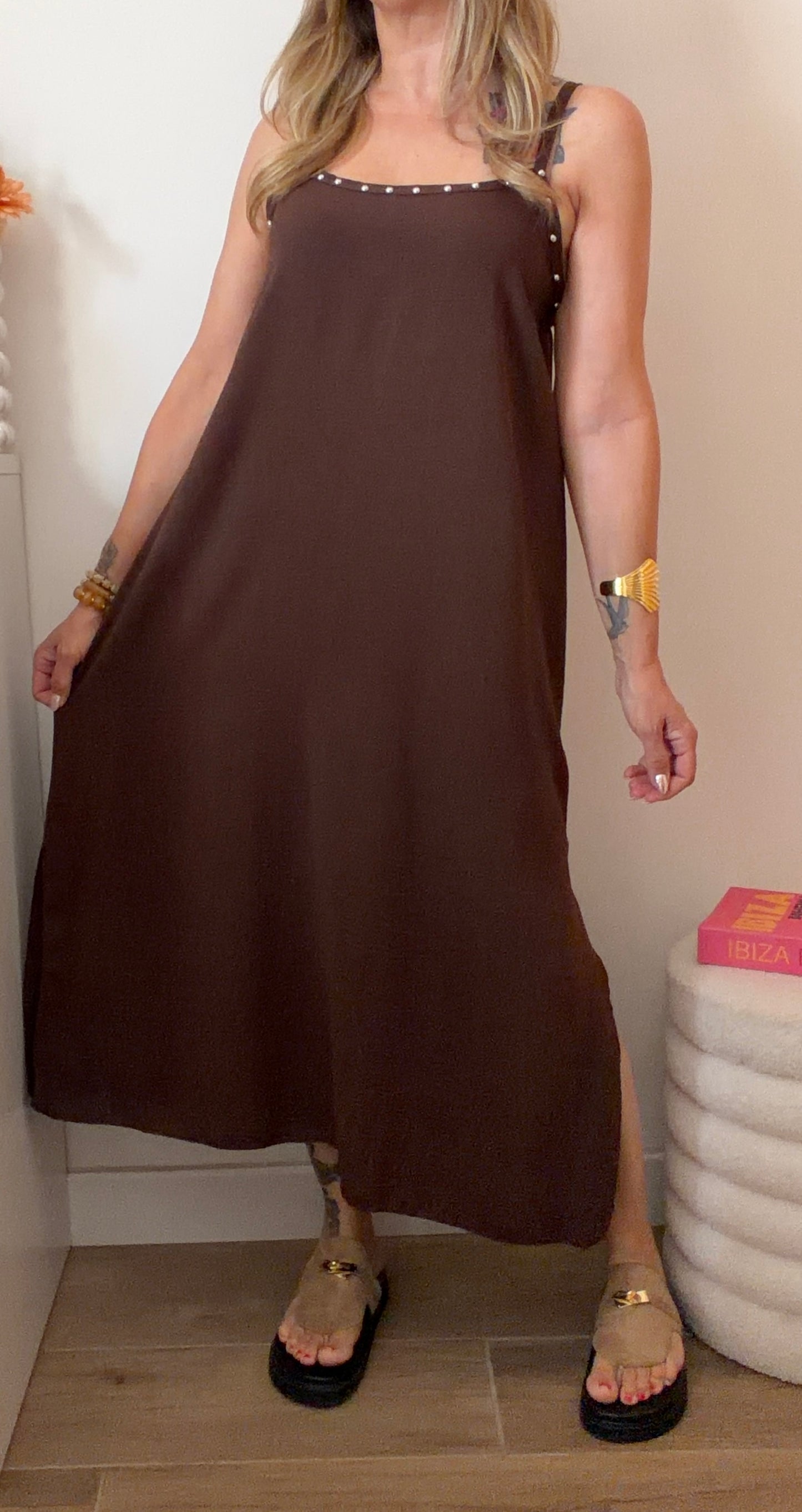 ROBE SHANNON CHOCO