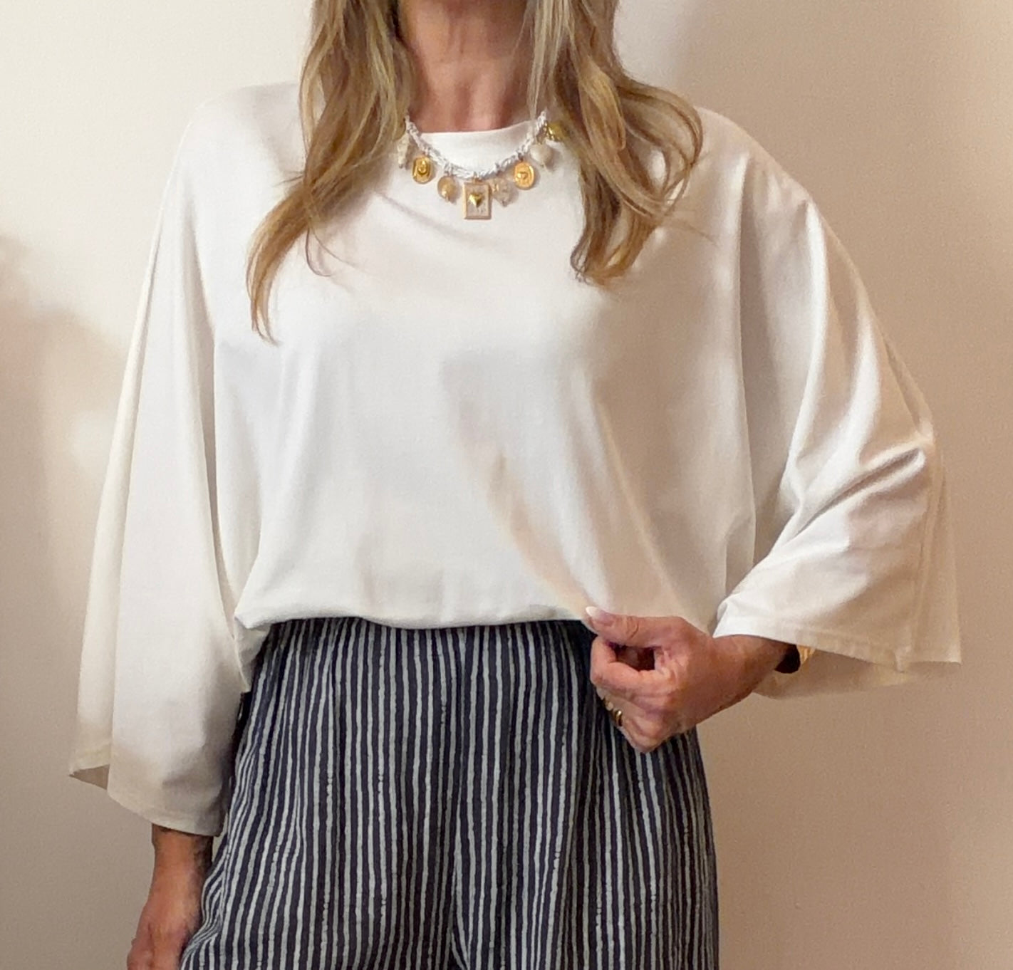 COLLIER COACHELLA BLANC