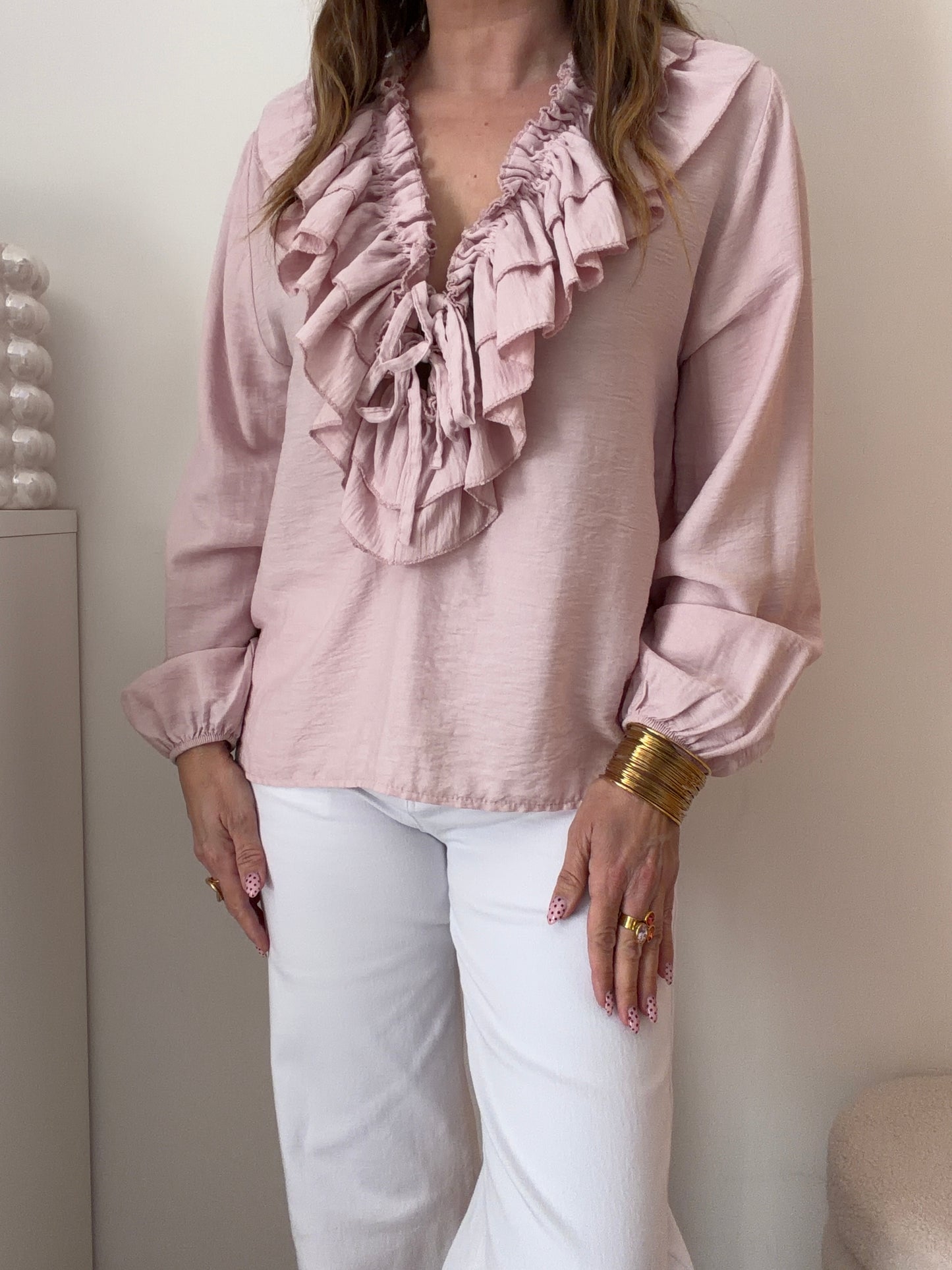 BLOUSE VICTORINE ROSE
