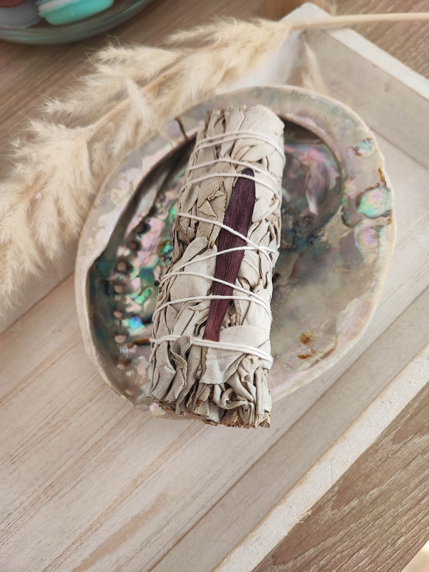 Smudge de sauge blanche