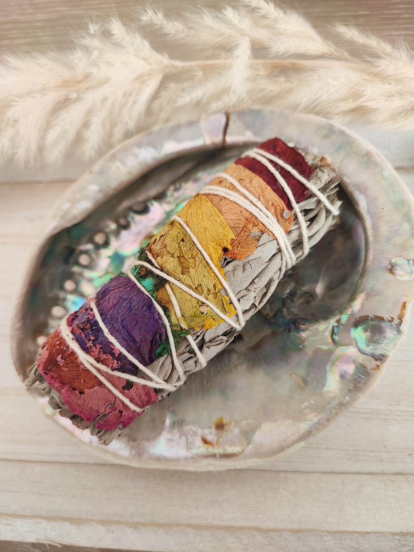 Smudge de sauge blanche 7 chakras