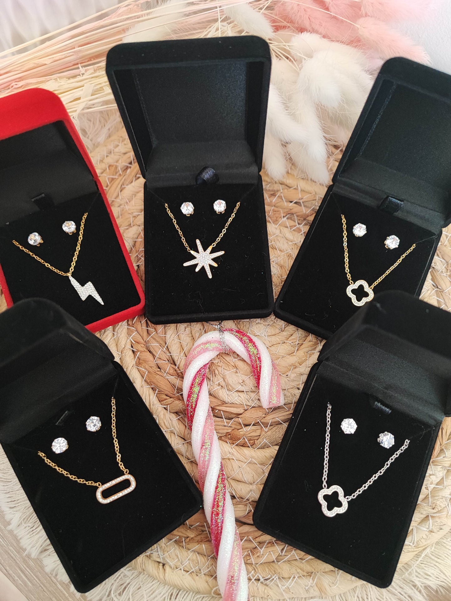 Coffret parure collier + boucles