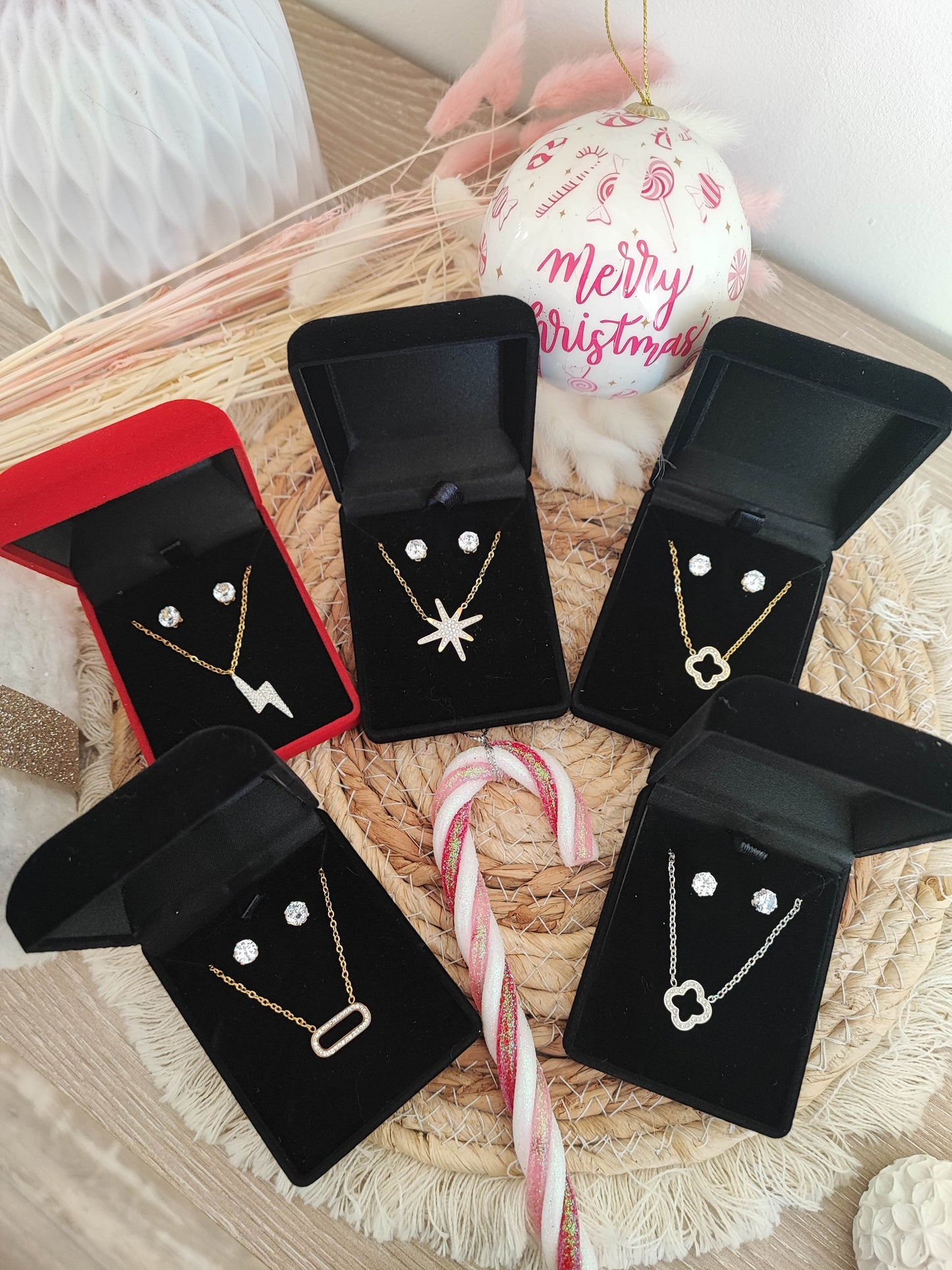 Coffret parure collier + boucles