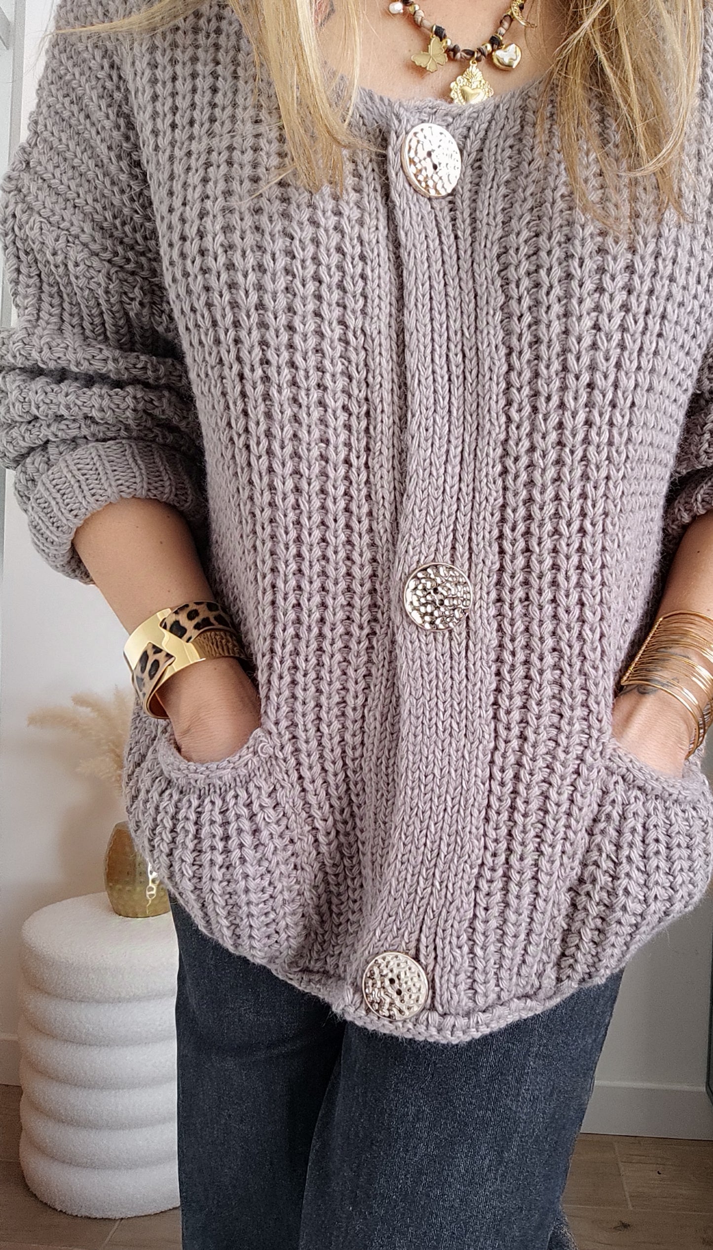 Gilet Mathis Taupe