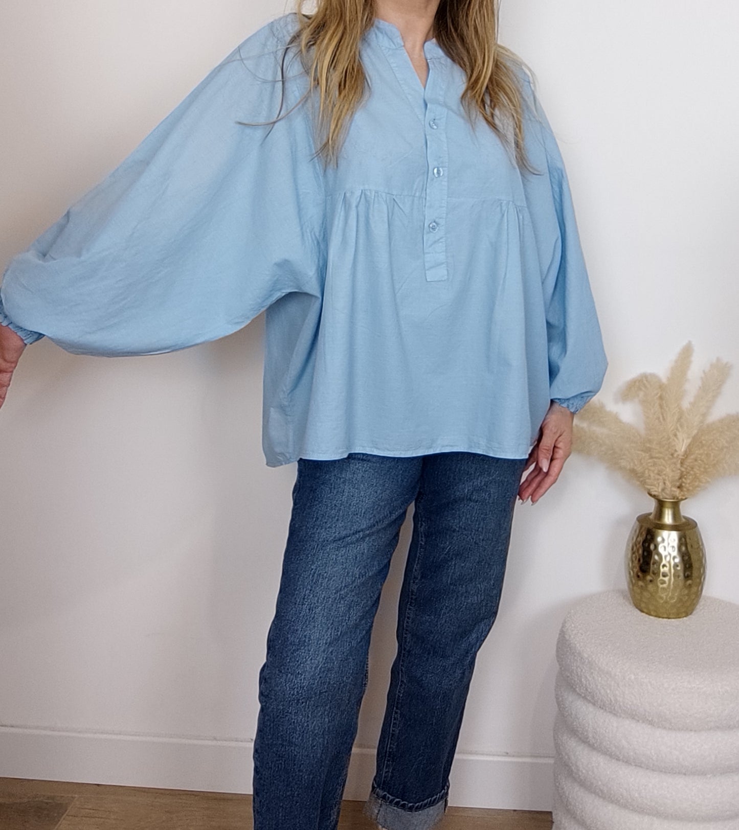 Blouse Manon Bleu