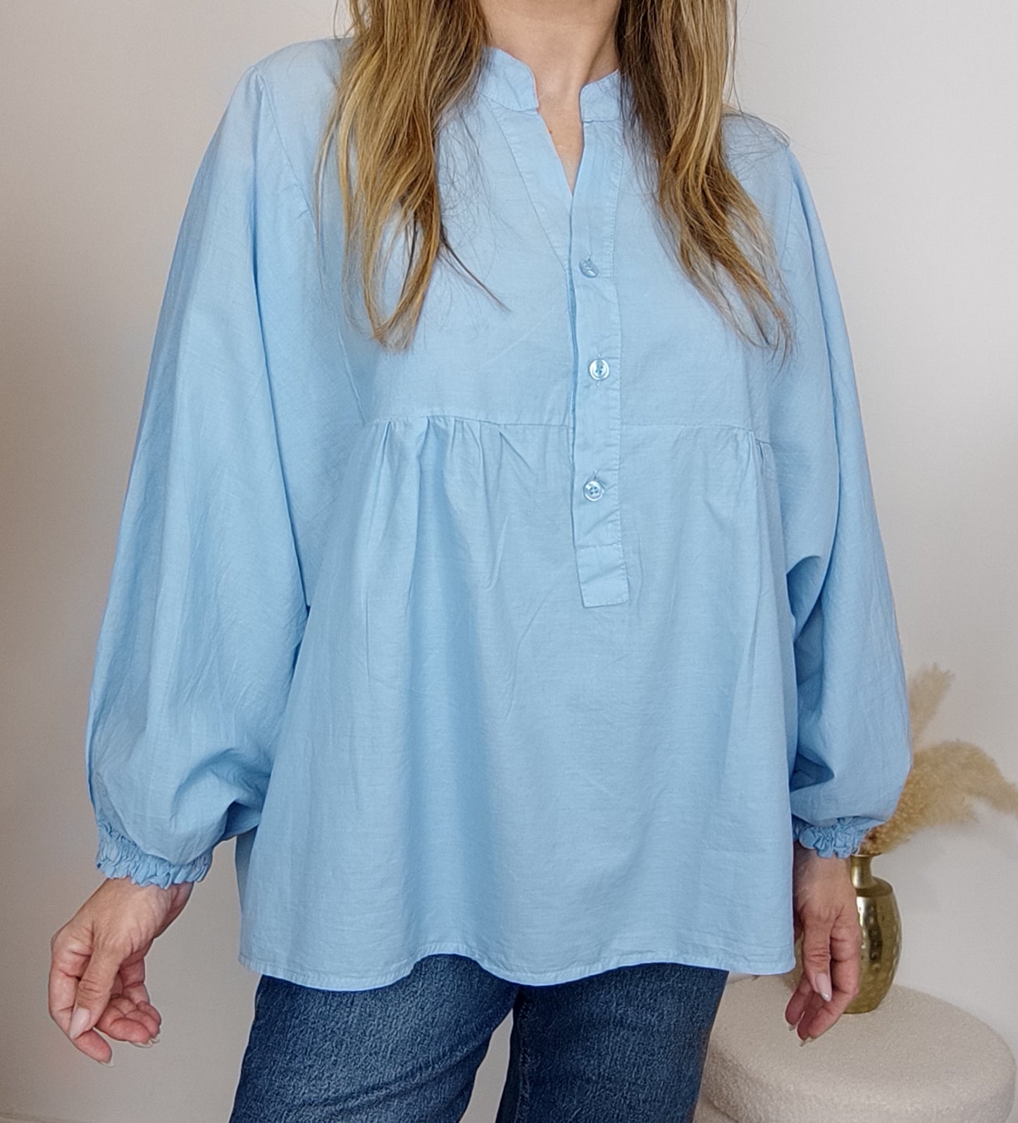 Blouse Manon Bleu