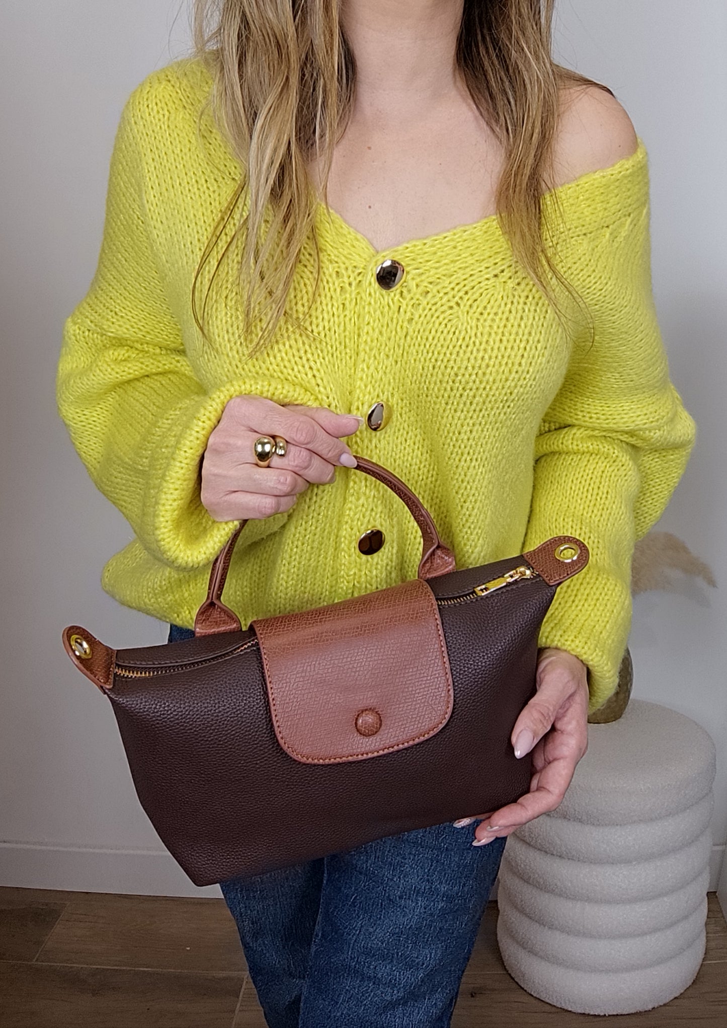 Gilet Maé Jaune