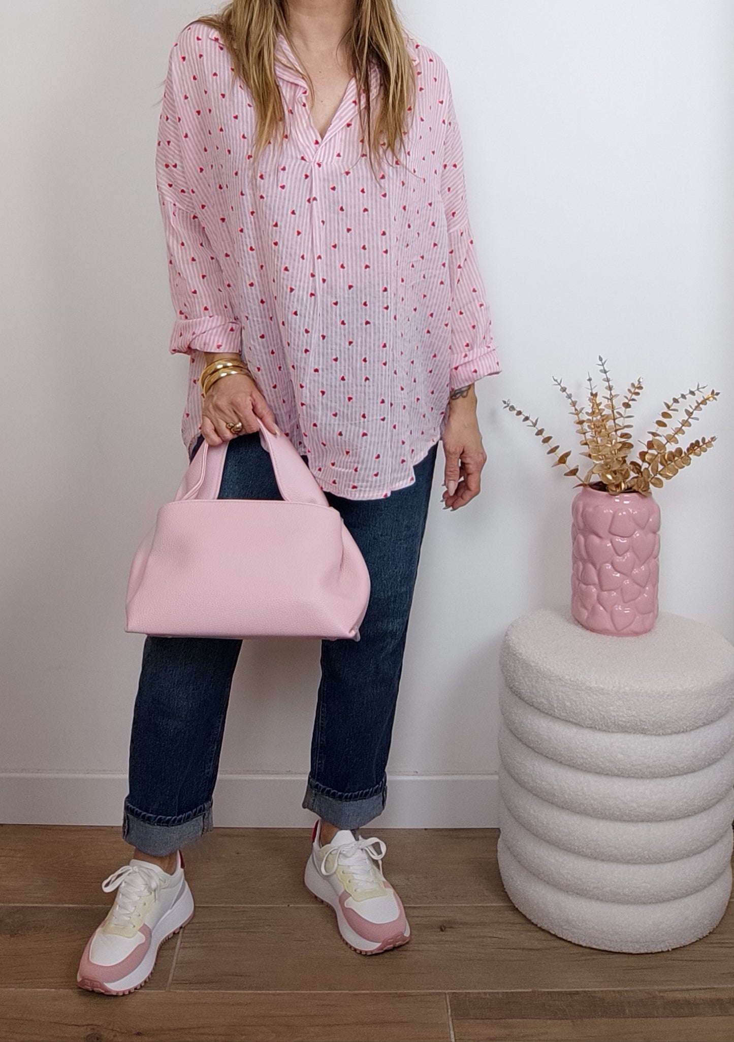 BLOUSE LEONIE ROSE