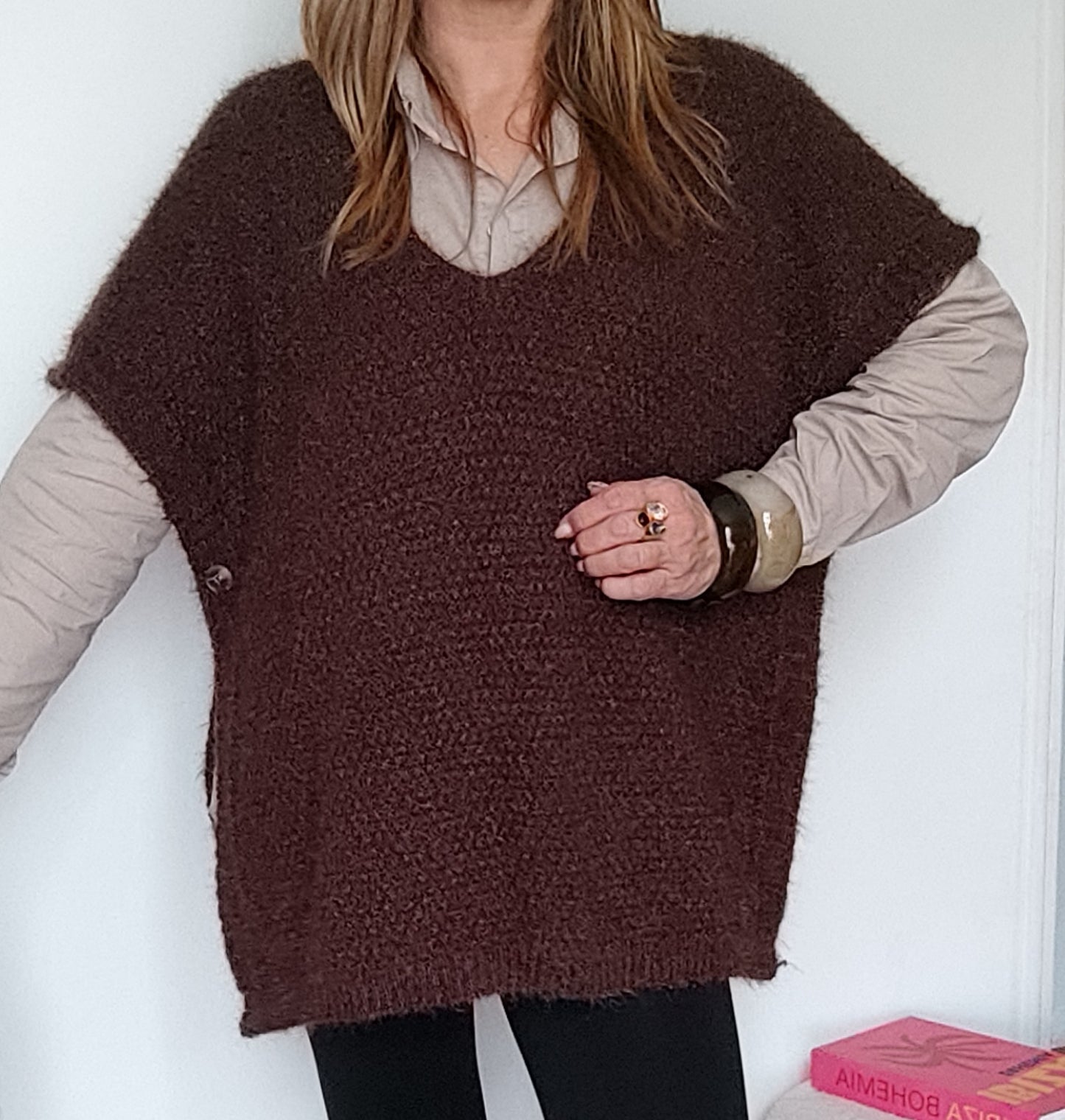 PULL SONIA CHOCOLAT