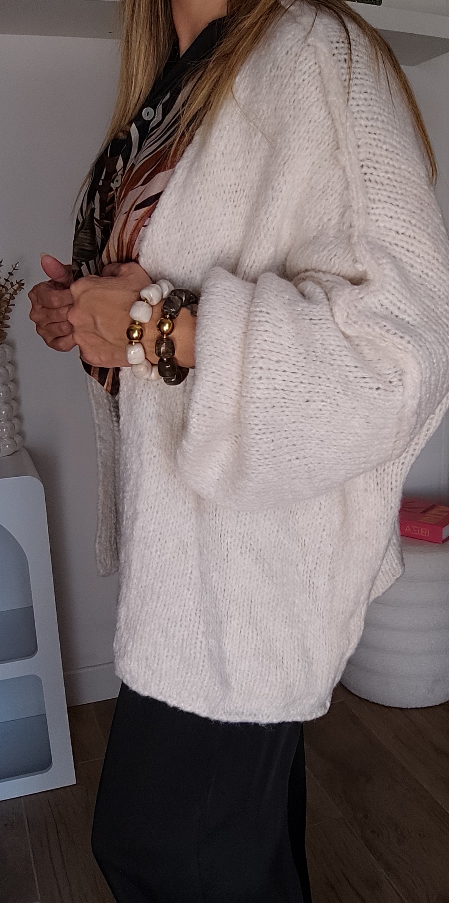 GILET ETHAN ÉCRU