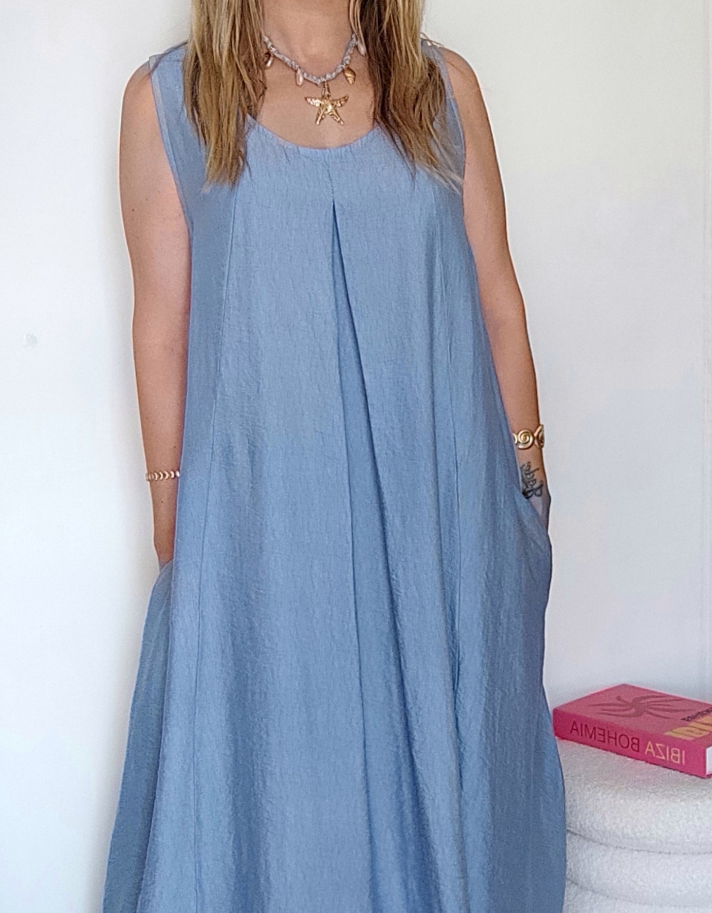 ROBE APRIL BLEUE