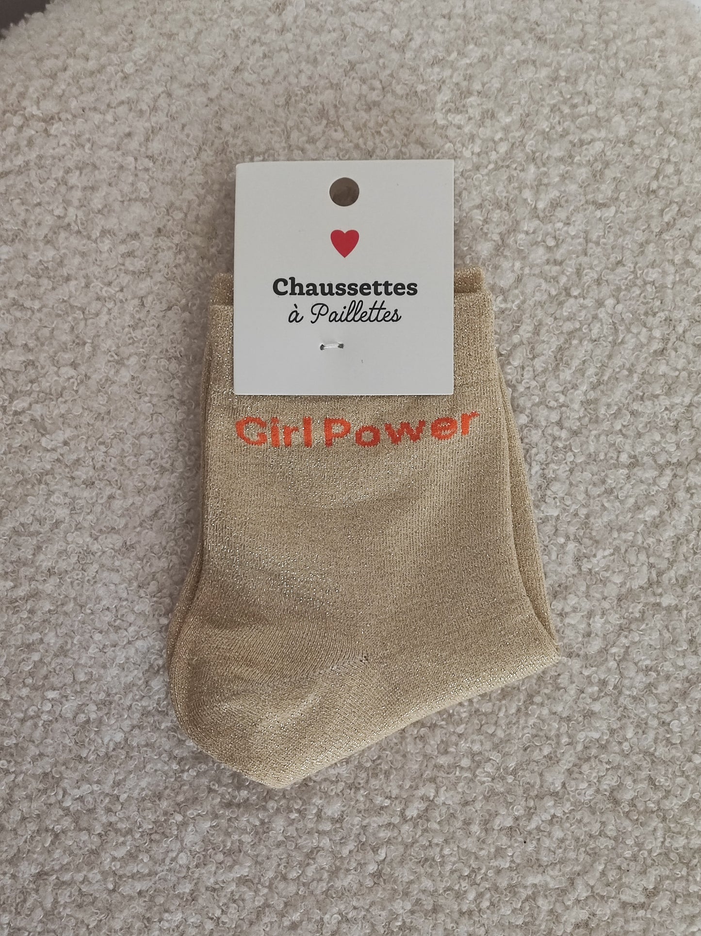 CHAUSSETTES À PAILLETTES ✨