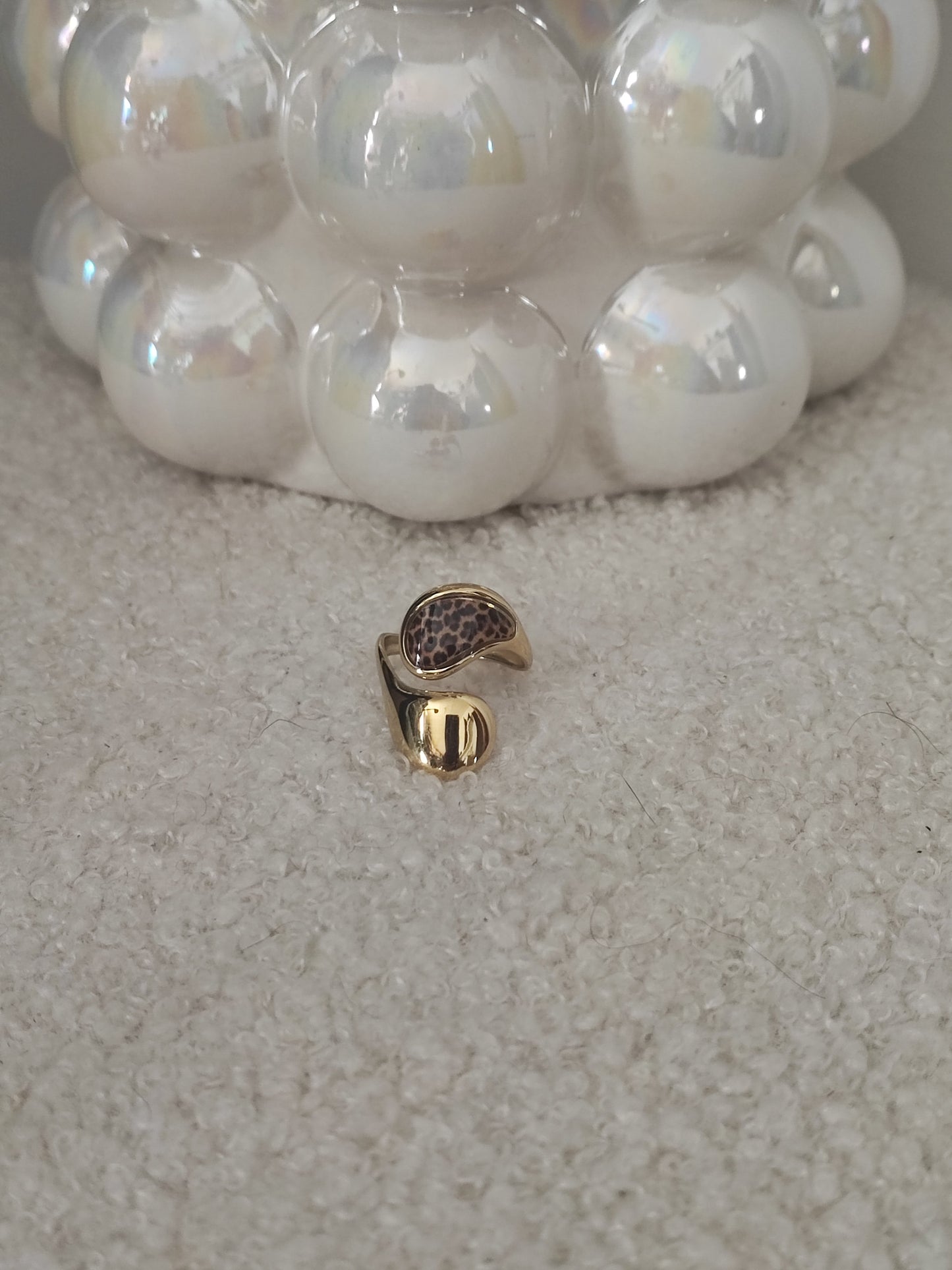 BAGUE LÉOPARD