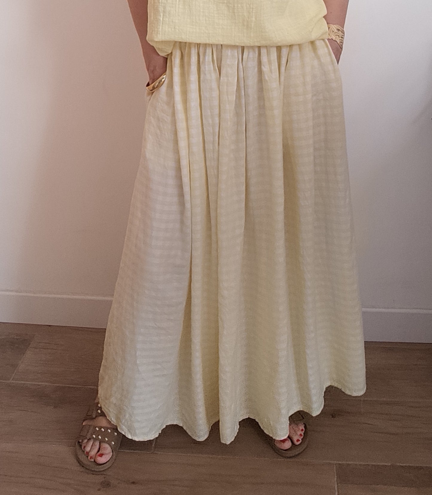 JUPE ELINA JAUNE