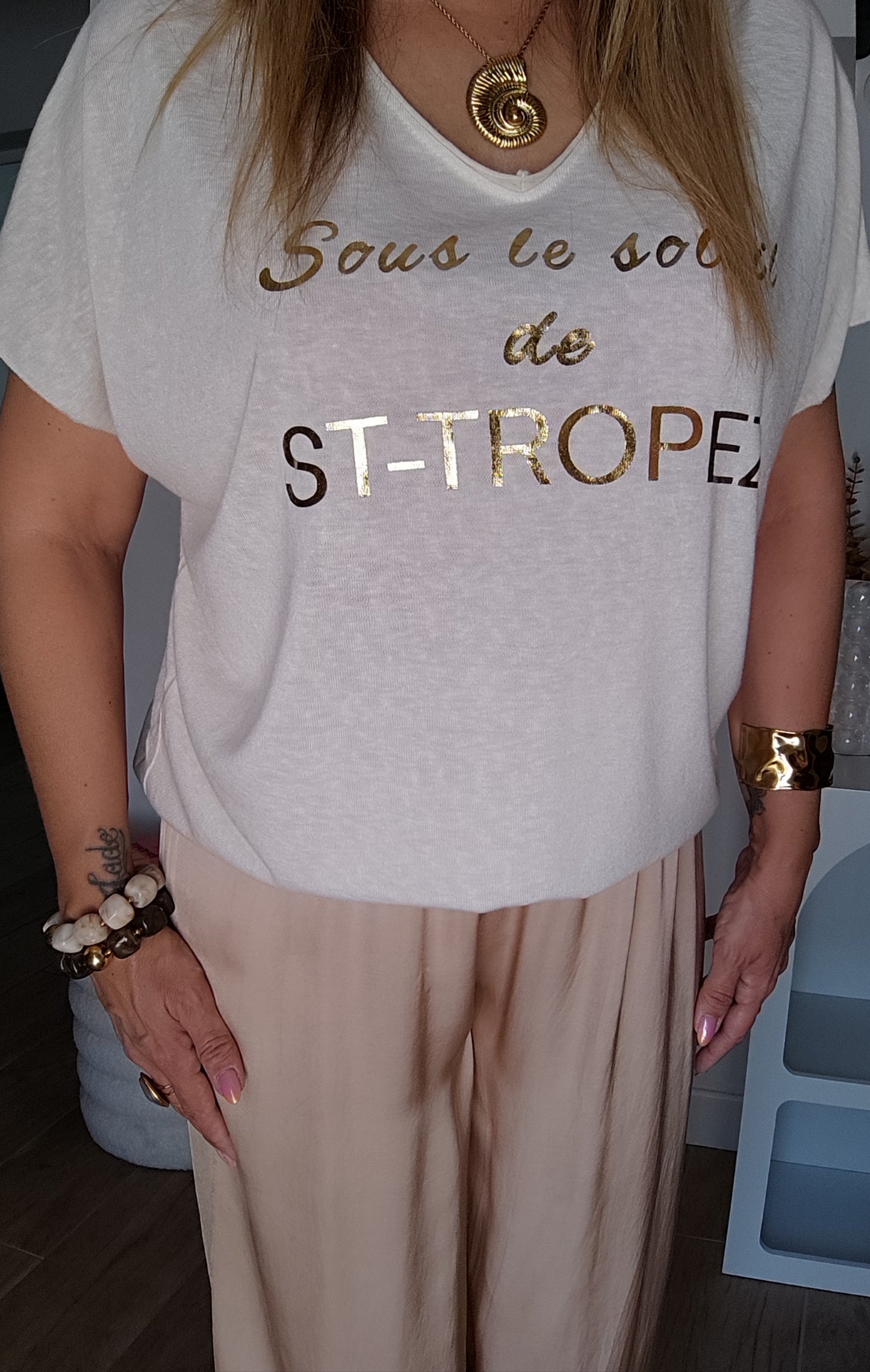 HAUT SAINT-TROPEZ BEIGE