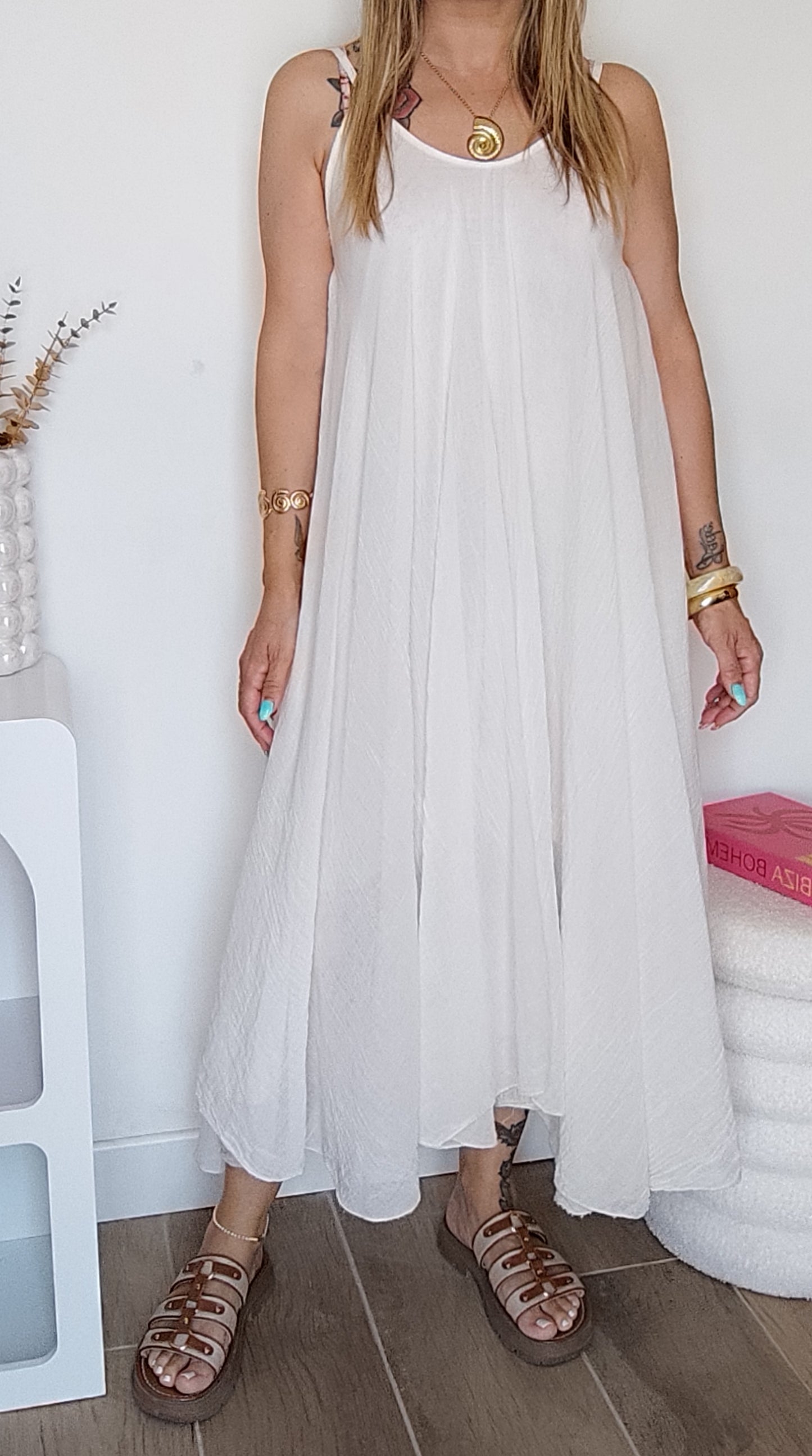 ROBE VICKY ÉCRUE