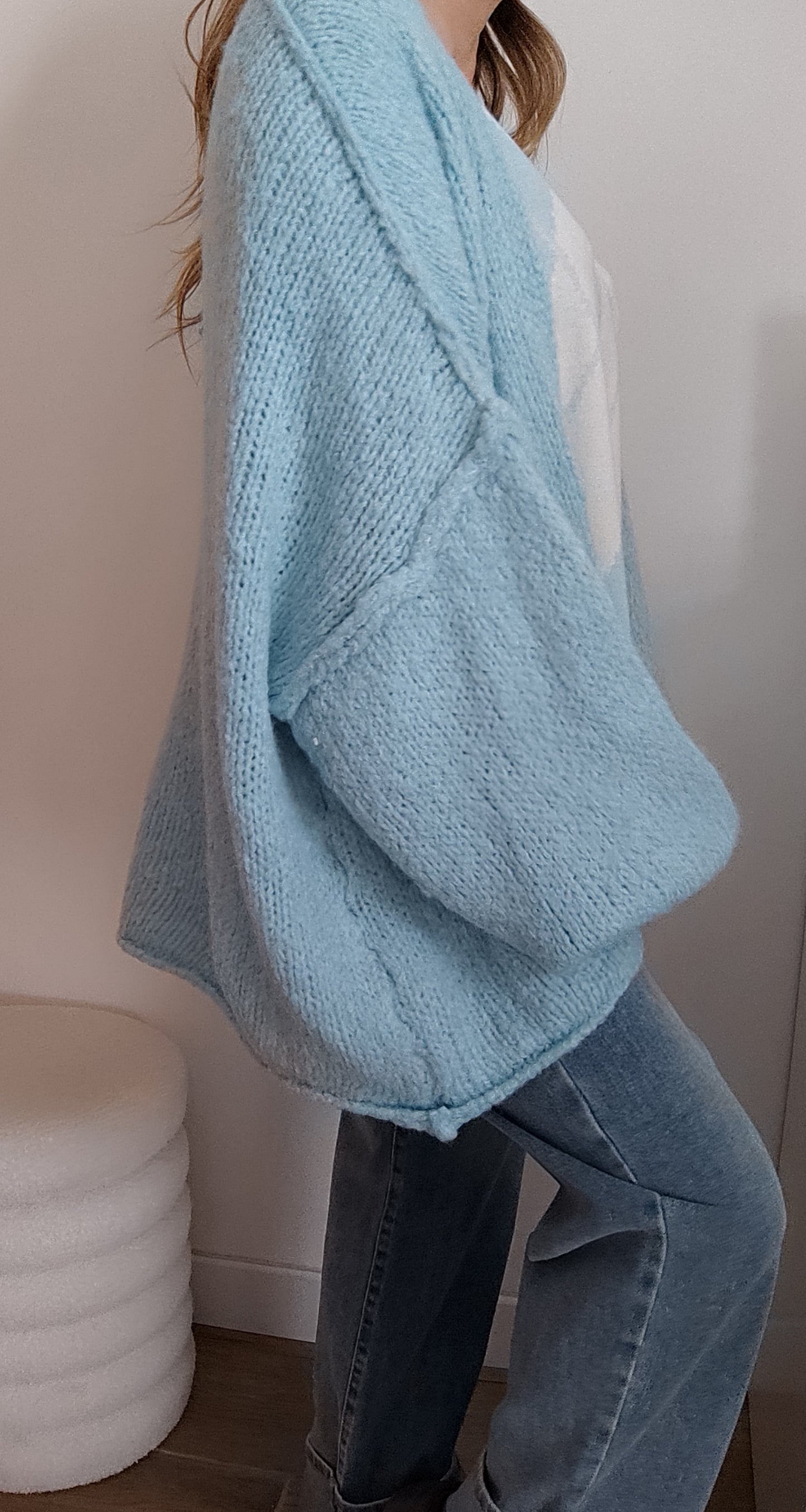 GILET ETHAN BLEU CIEL