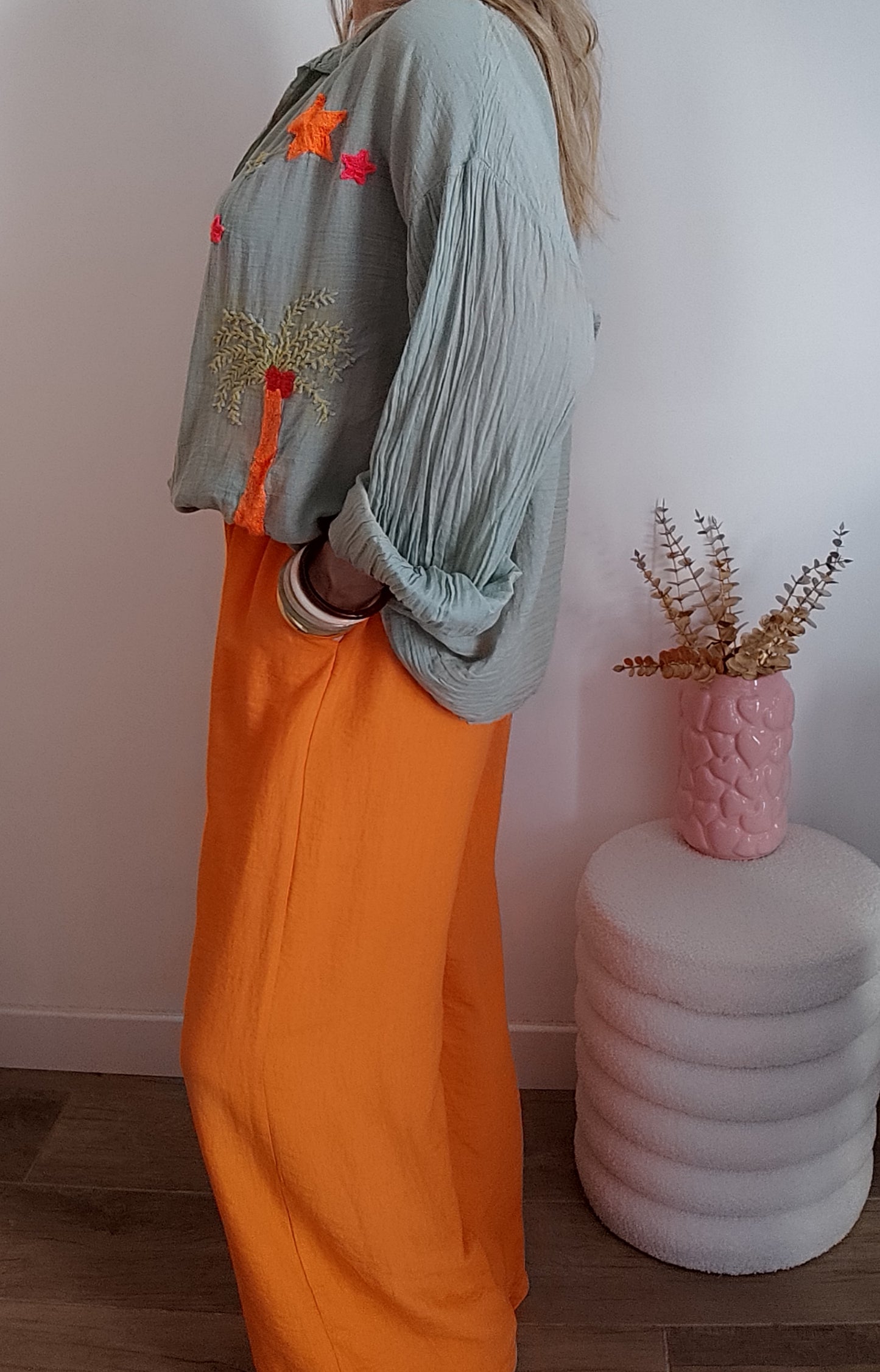 PANTALON CLOVIS ORANGE