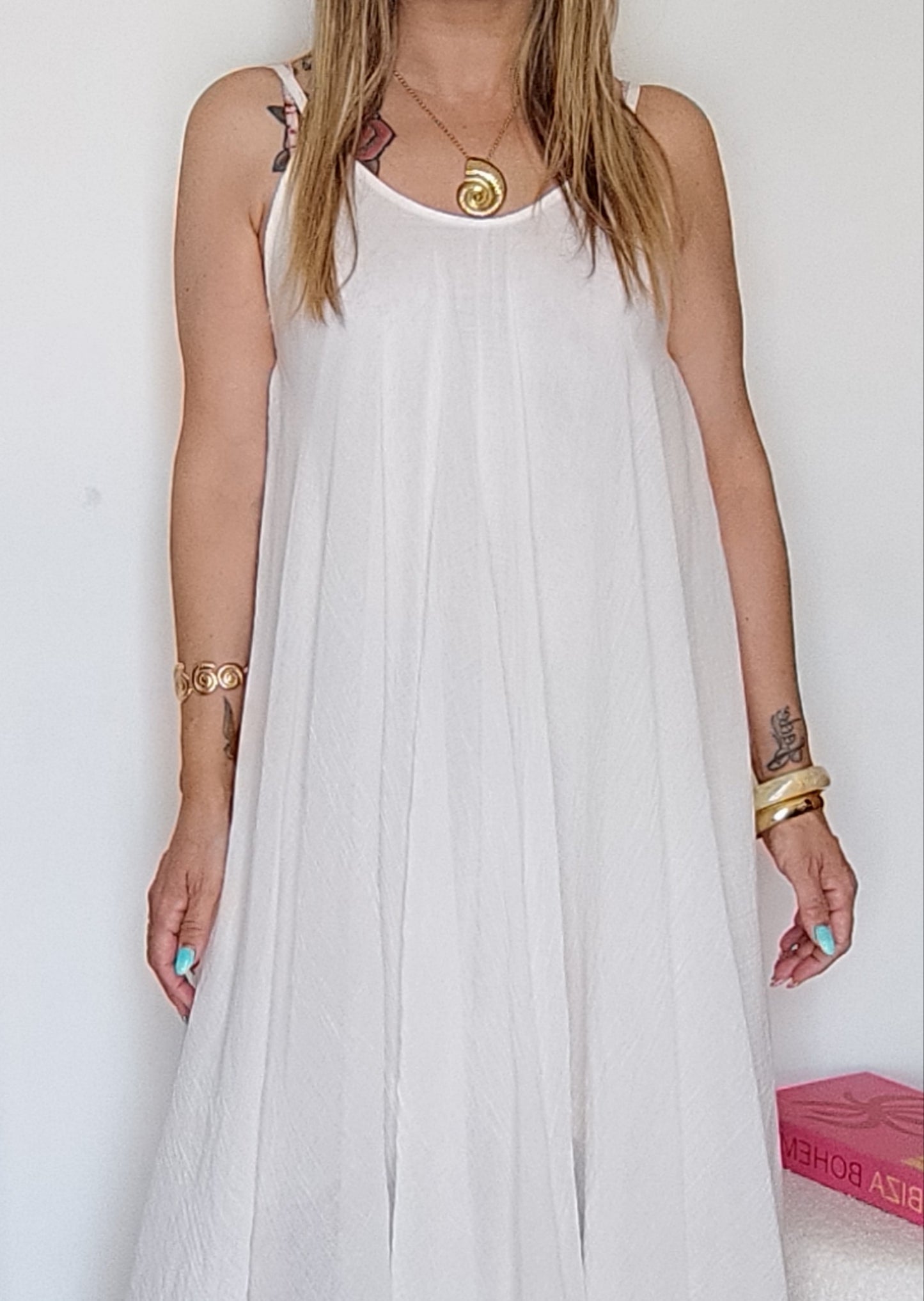 ROBE VICKY ÉCRUE