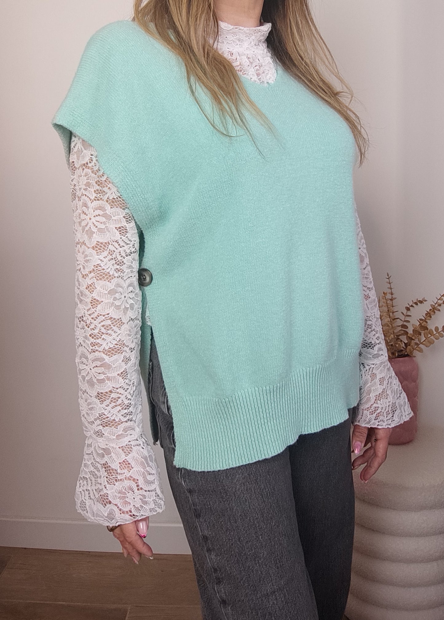PULL GABIN VERT