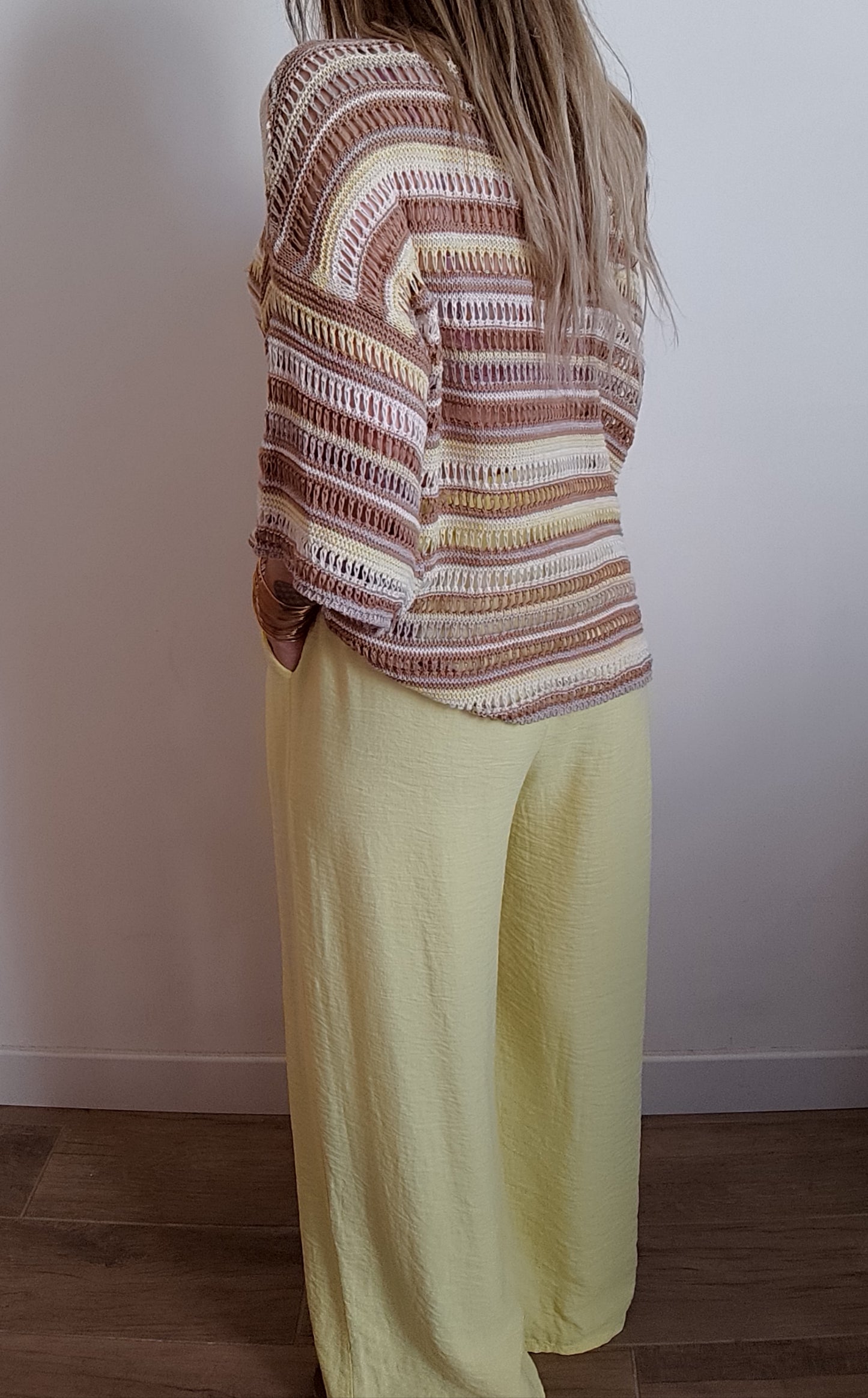 PANTALON CLOVIS JAUNE
