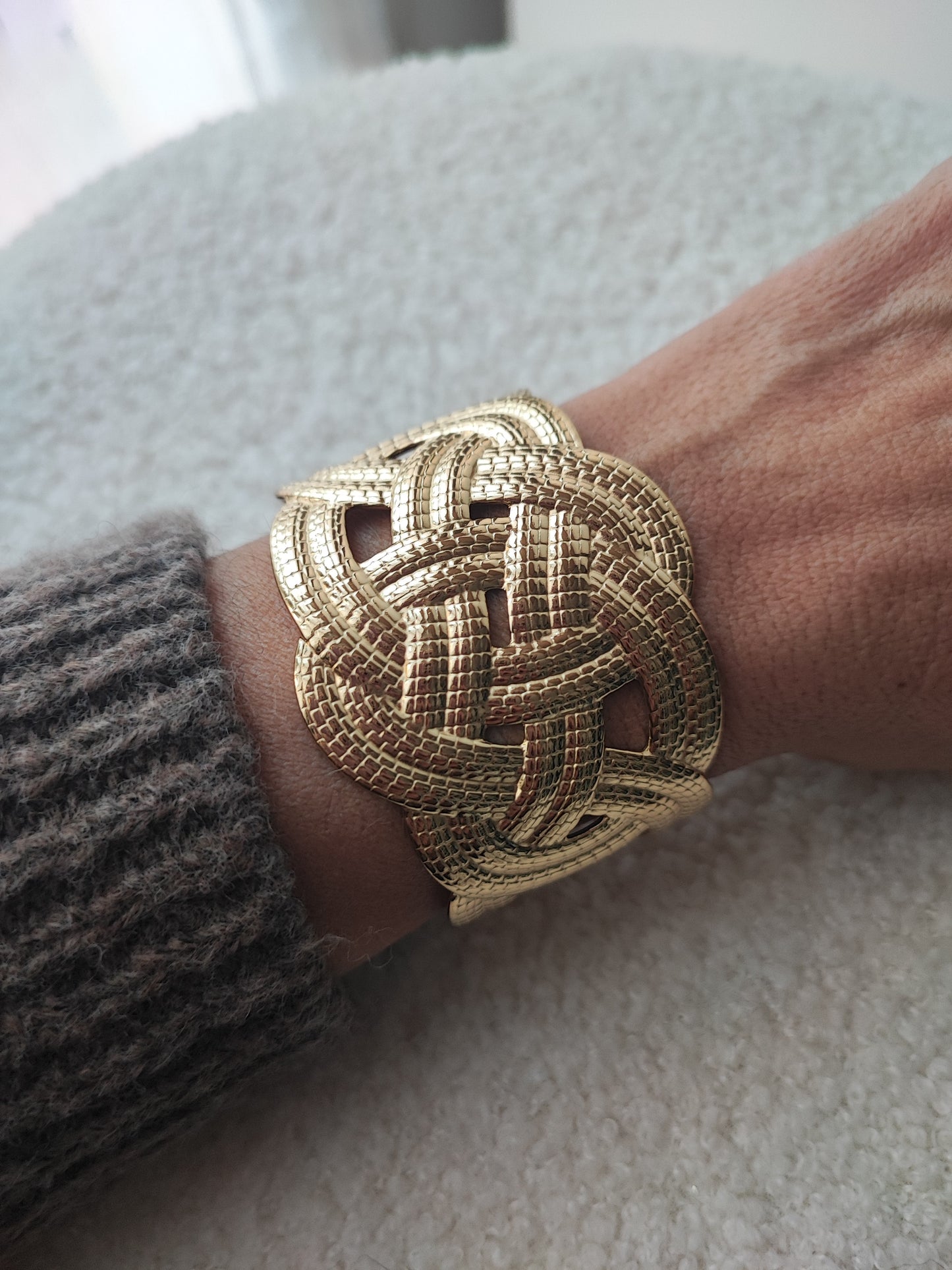 Bracelet manchette Ava