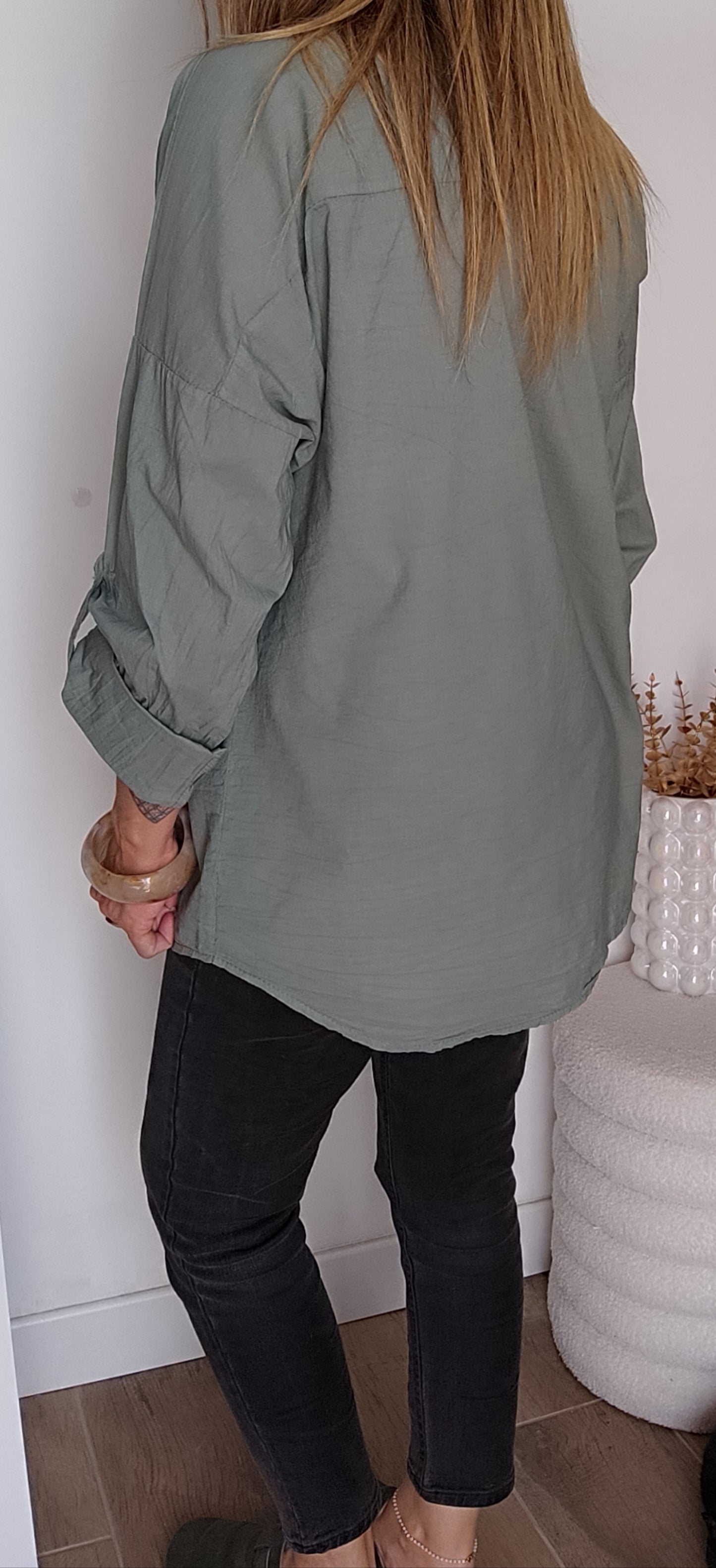 CHEMISE LÉO KAKI