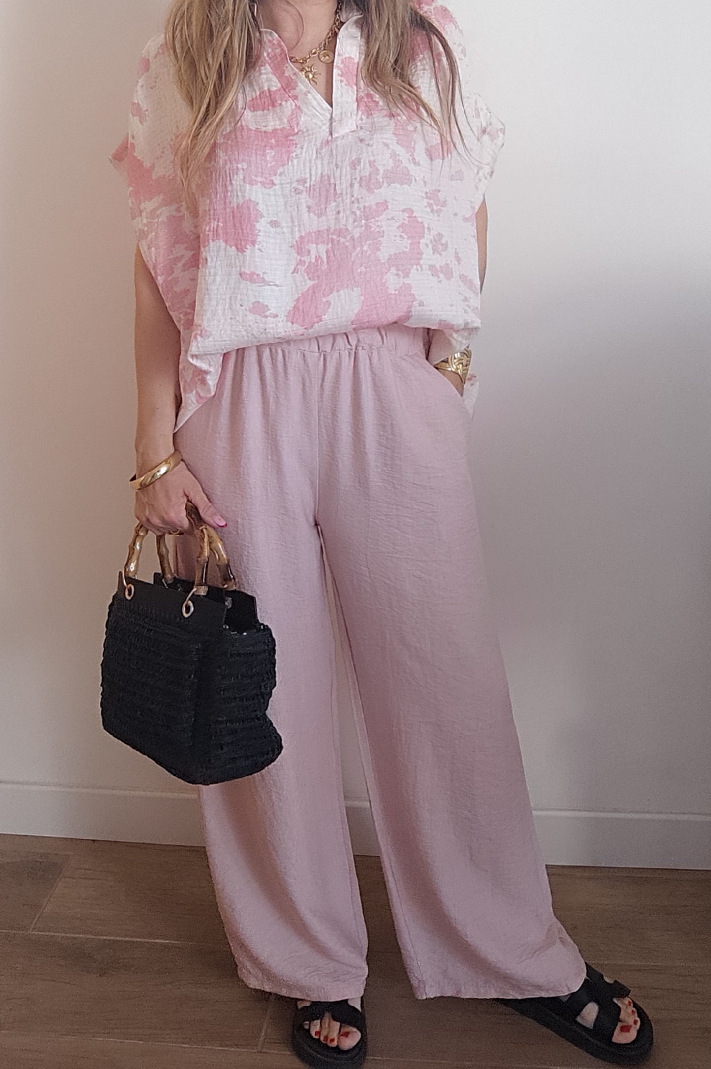 PANTALON AMAURY ROSE