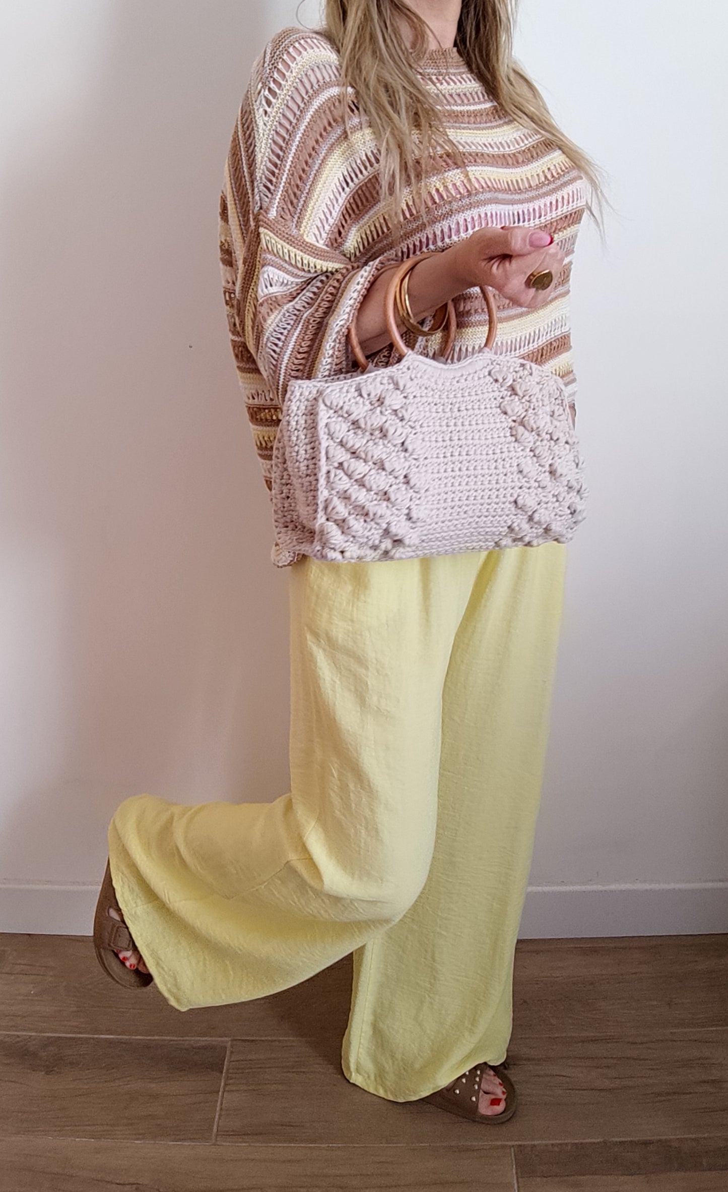 PANTALON CLOVIS JAUNE
