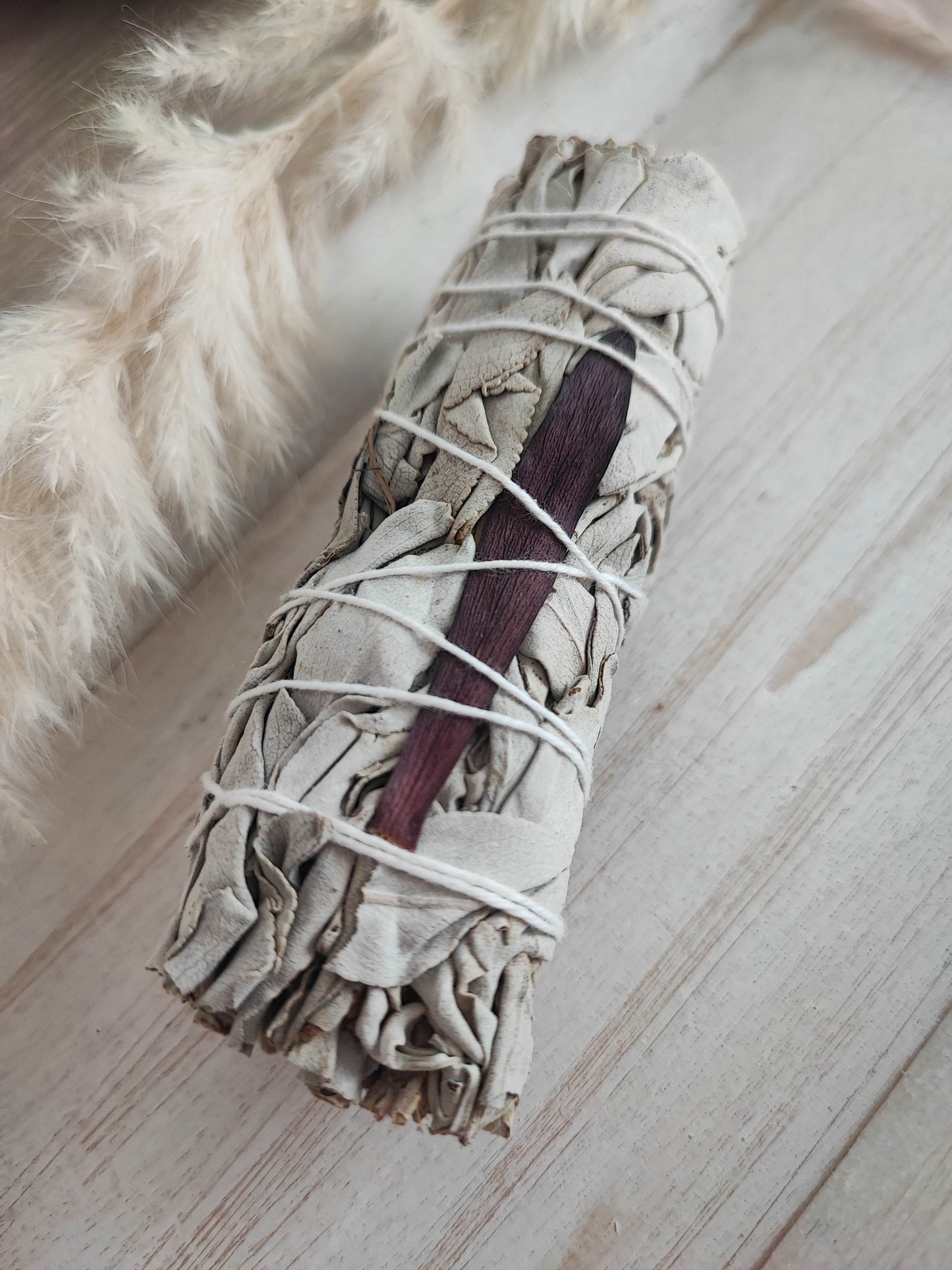 Smudge de sauge blanche