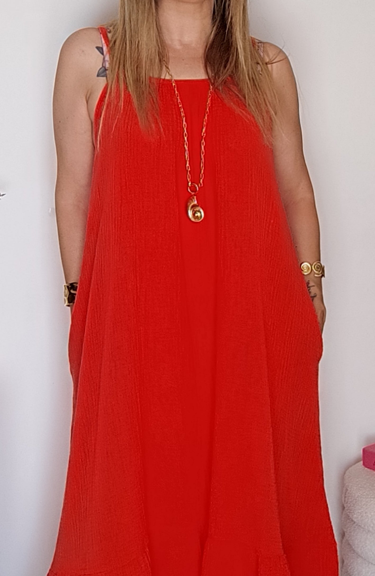 ROBE CALISTA ORANGE