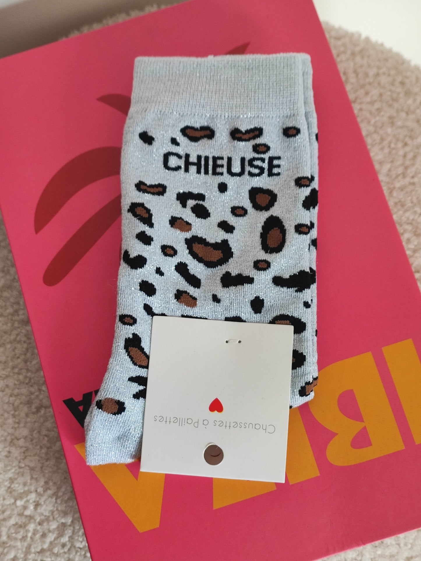 CHAUSSETTES LĂOPARD đ