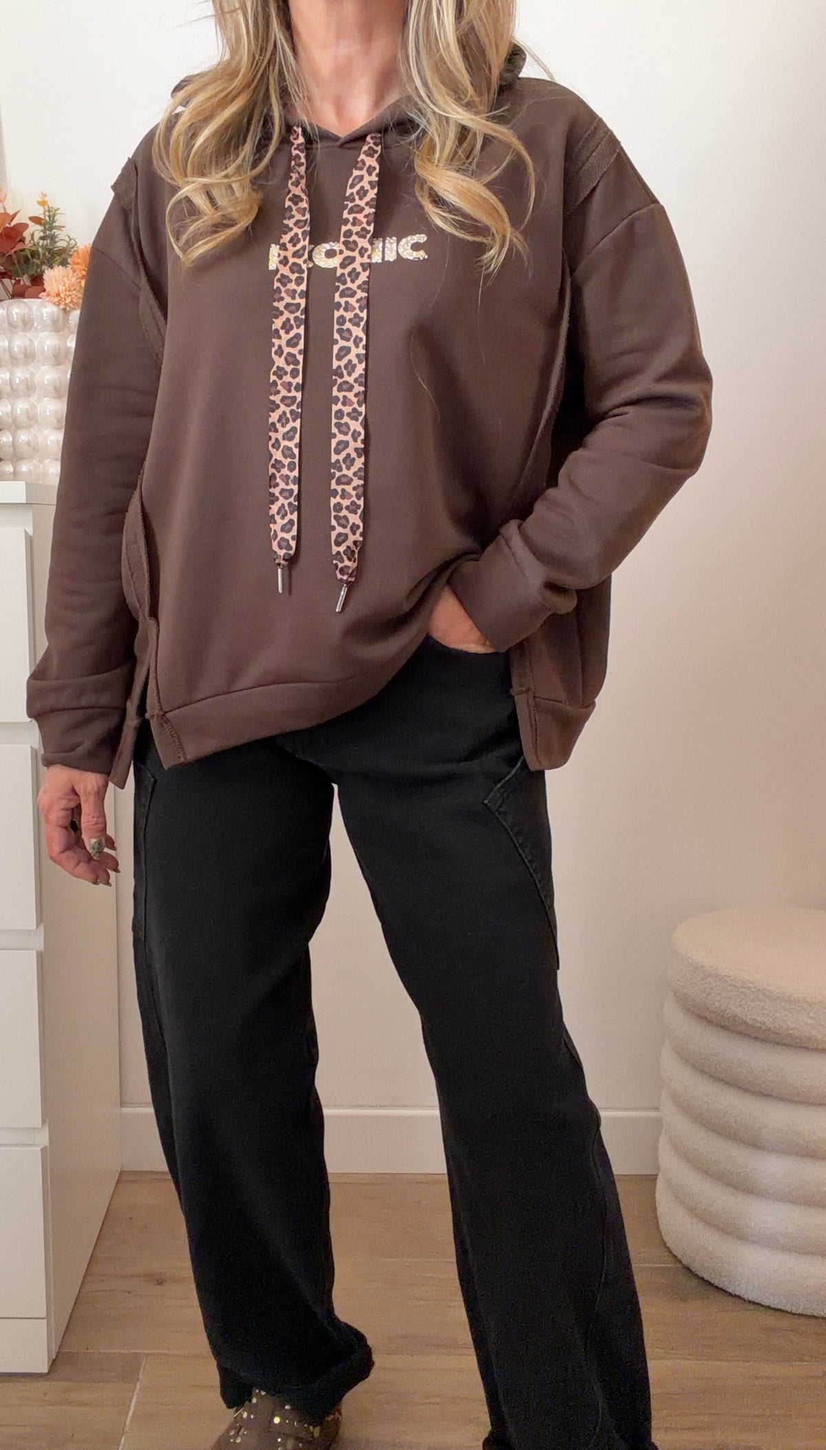 SWEAT ICONIC CHOCO