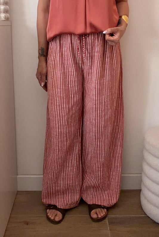 PANTALON GABRIEL TERRACOTTA