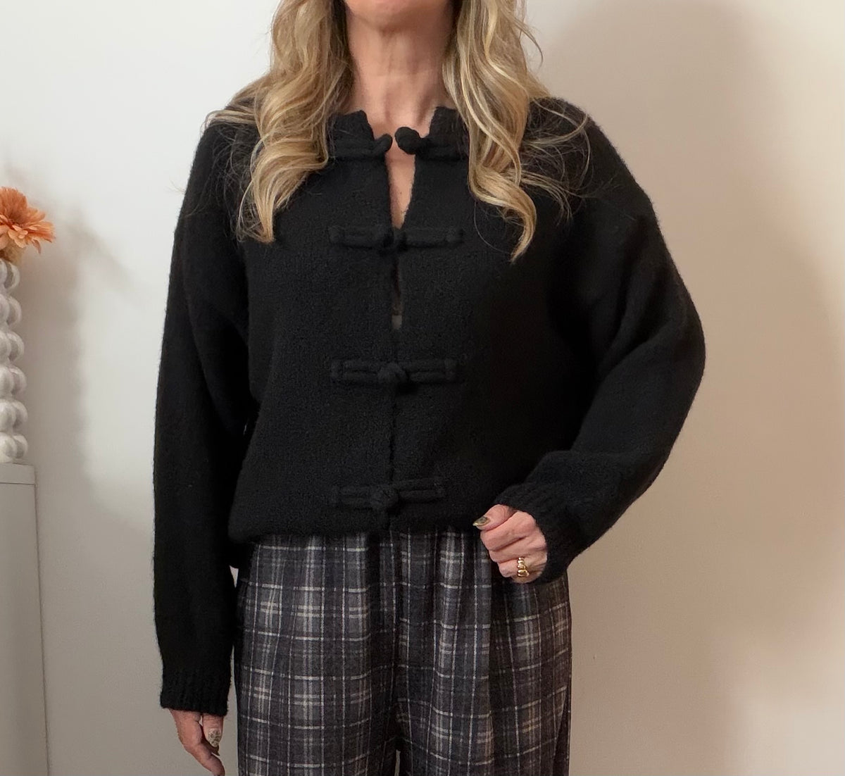 GILET LUCIE NOIR