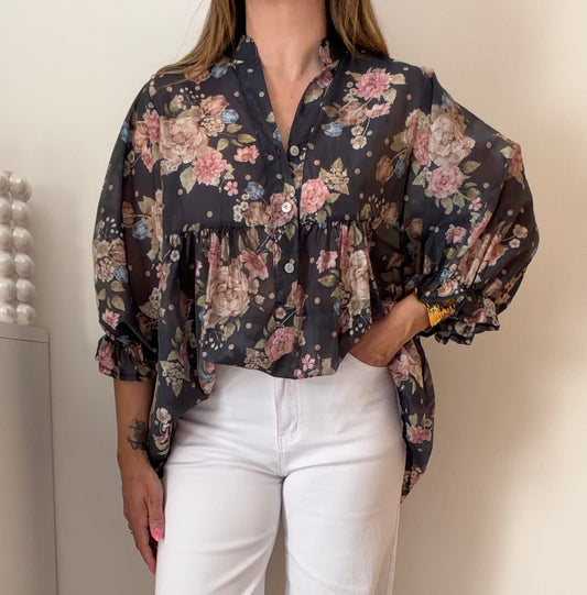 BLOUSE ALEXANE MARINE