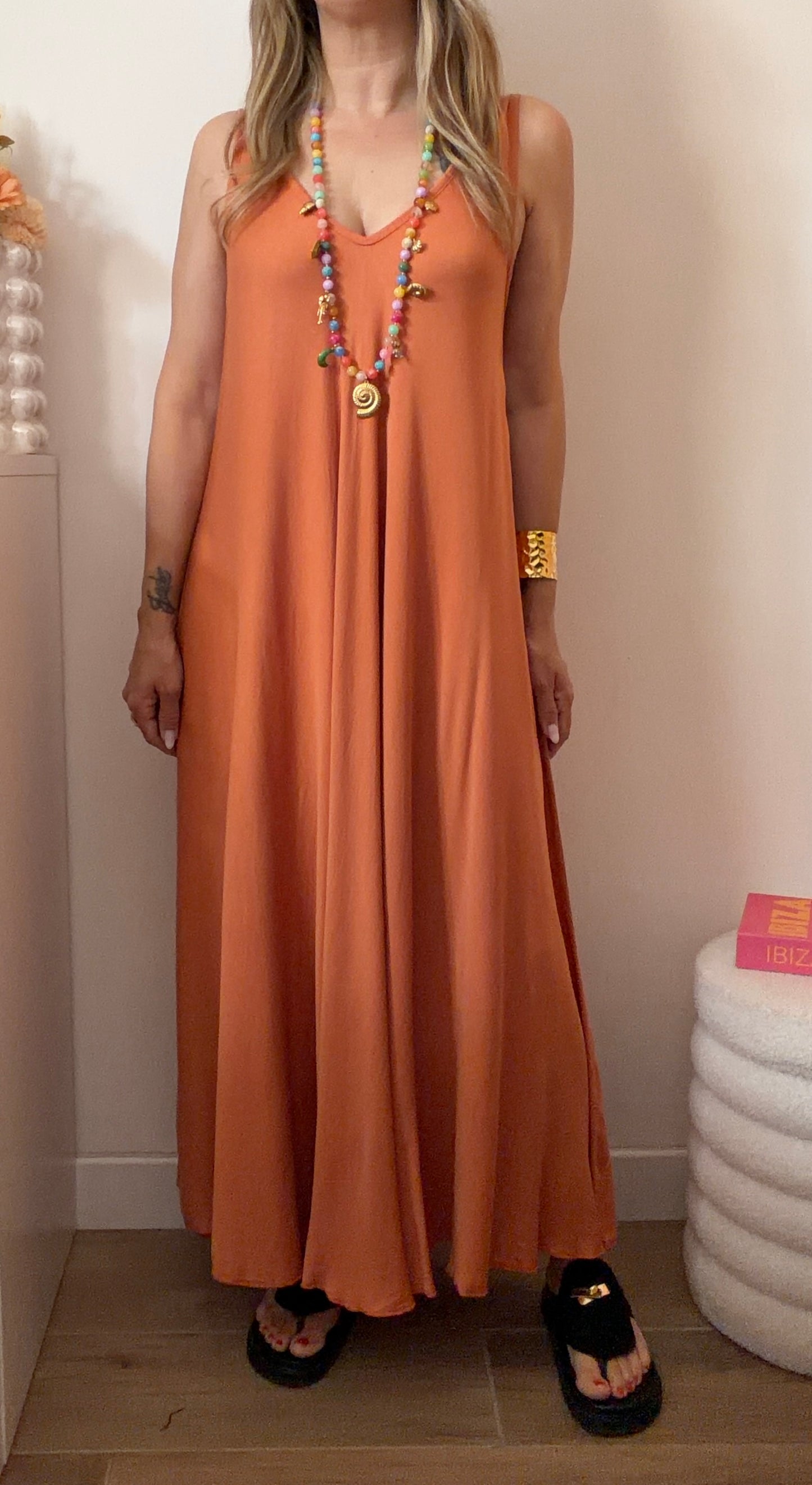 ROBE MAURANE OCRE